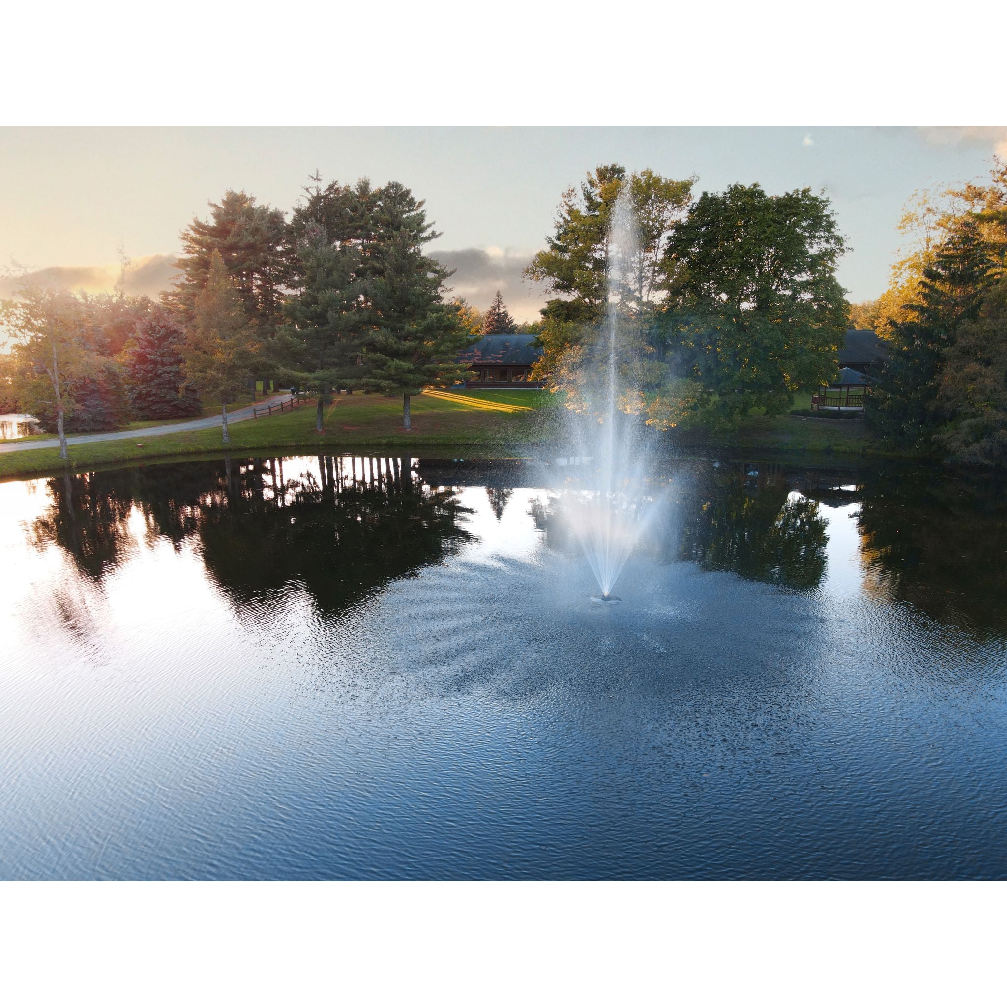 Scott Aerator Amherst Pond Fountain