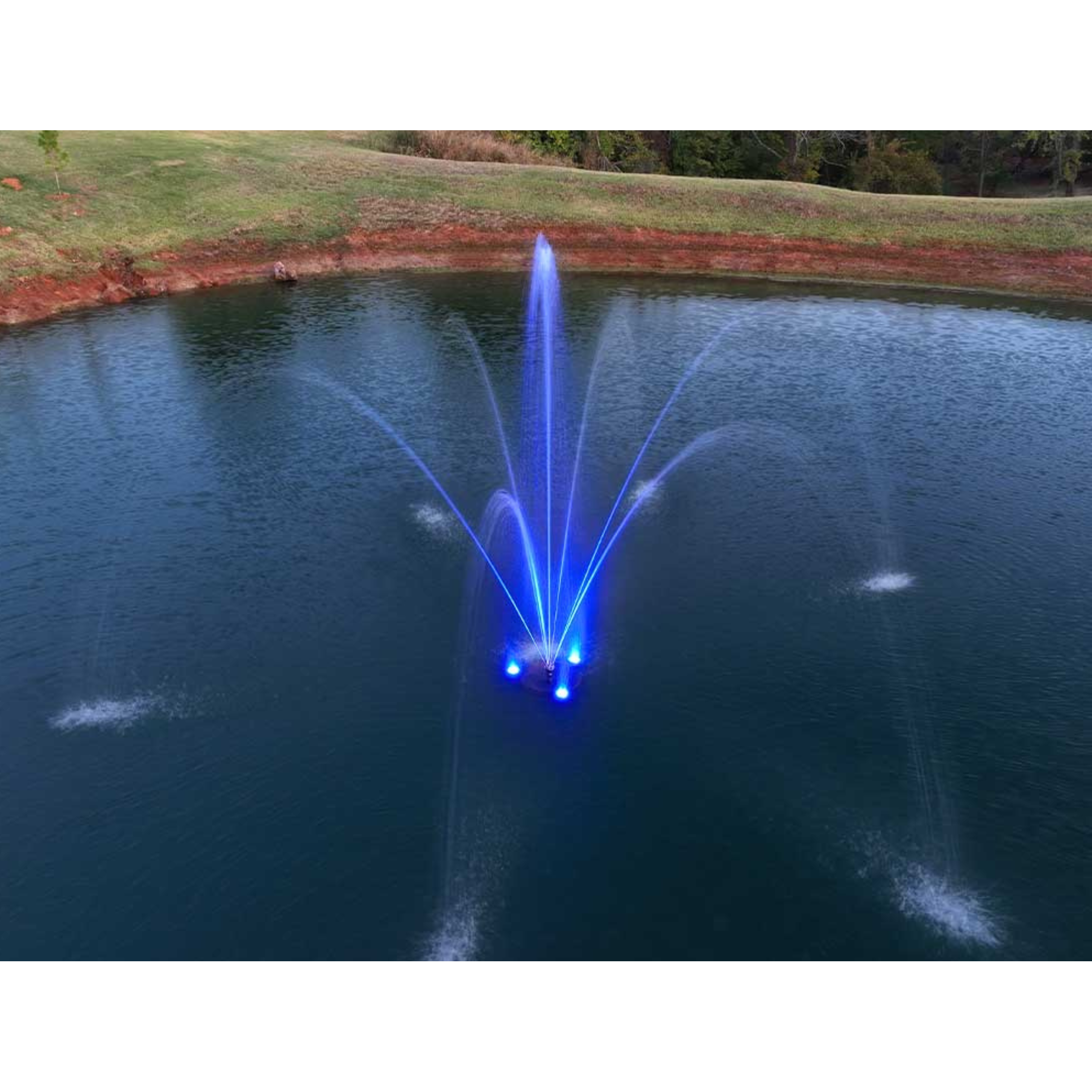 PondSelect Pro Series 5-In-1 Pond Fountain