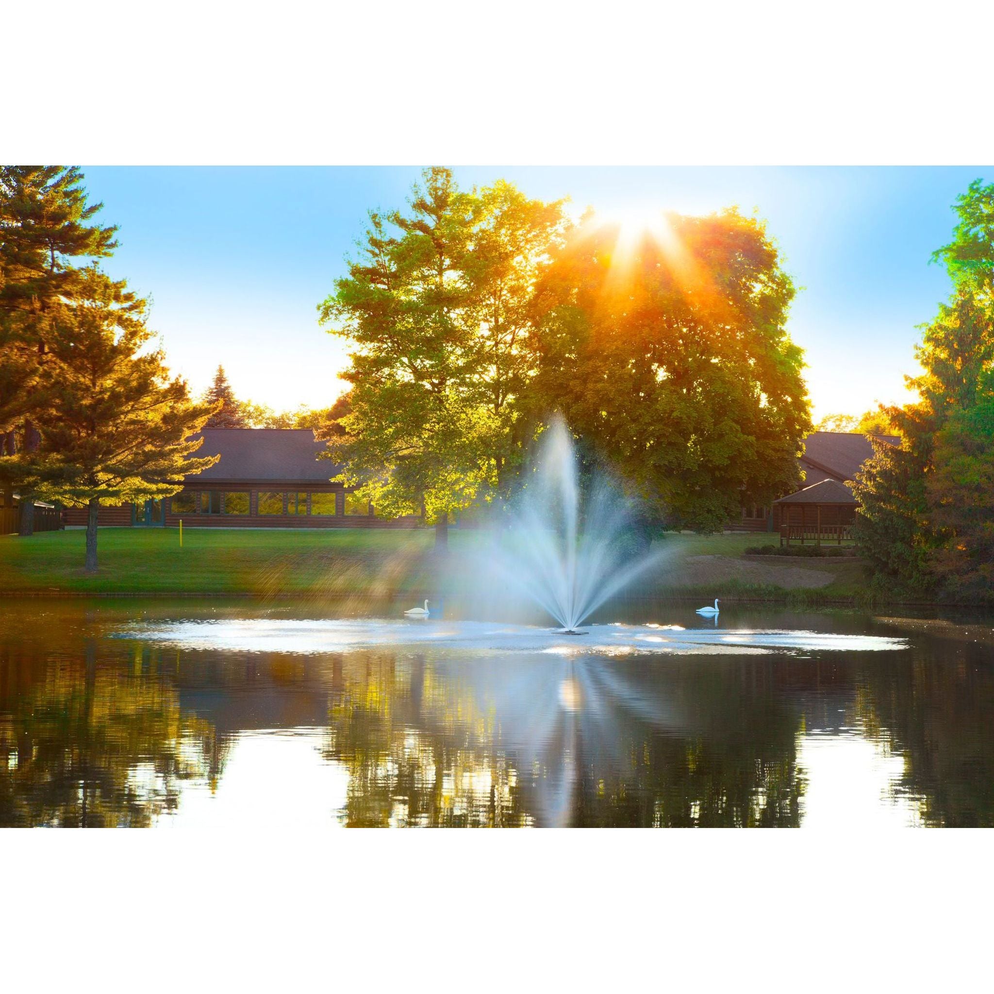 Scott Aerator Triad Pond Fountain