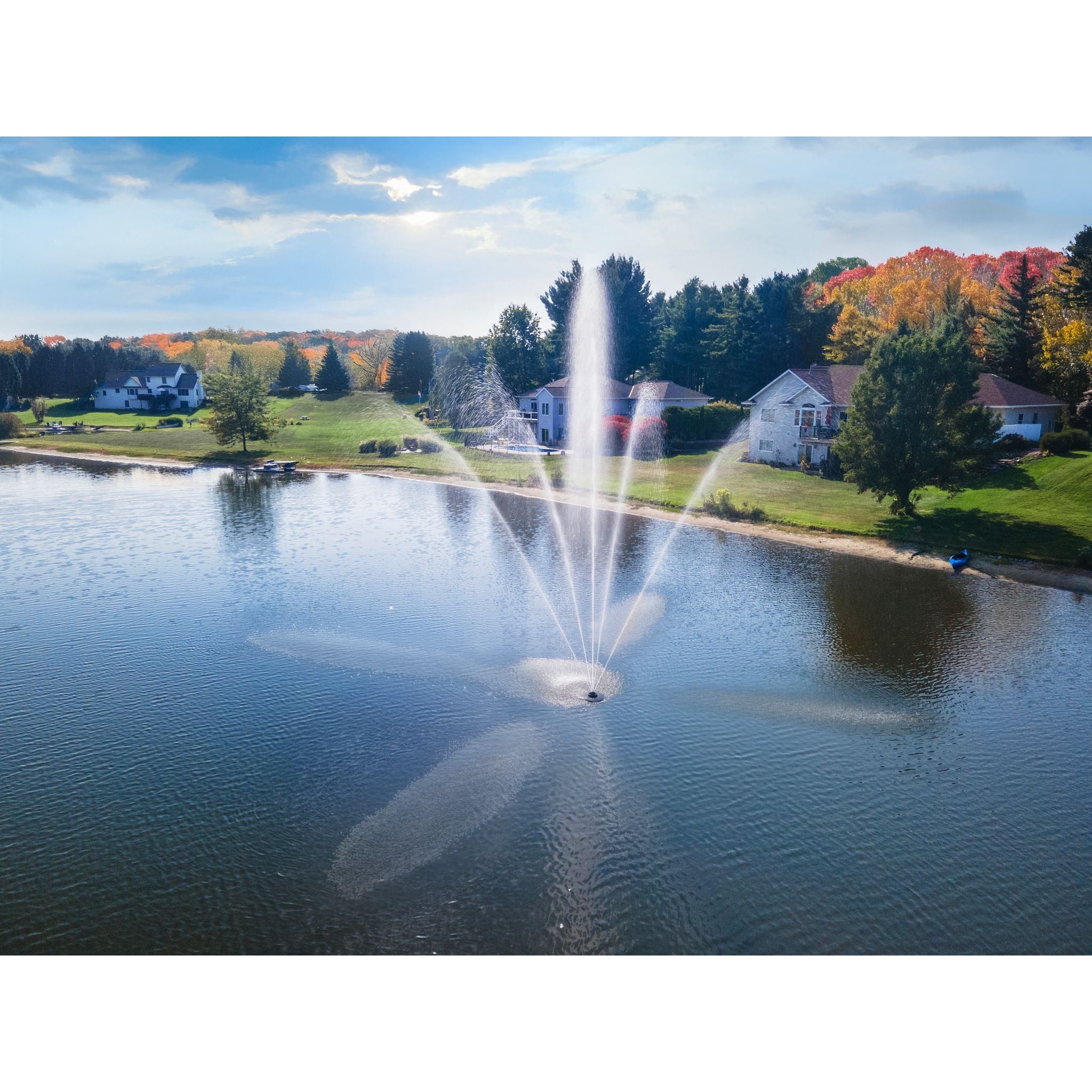 Scott Aerator Clover Pond Fountain