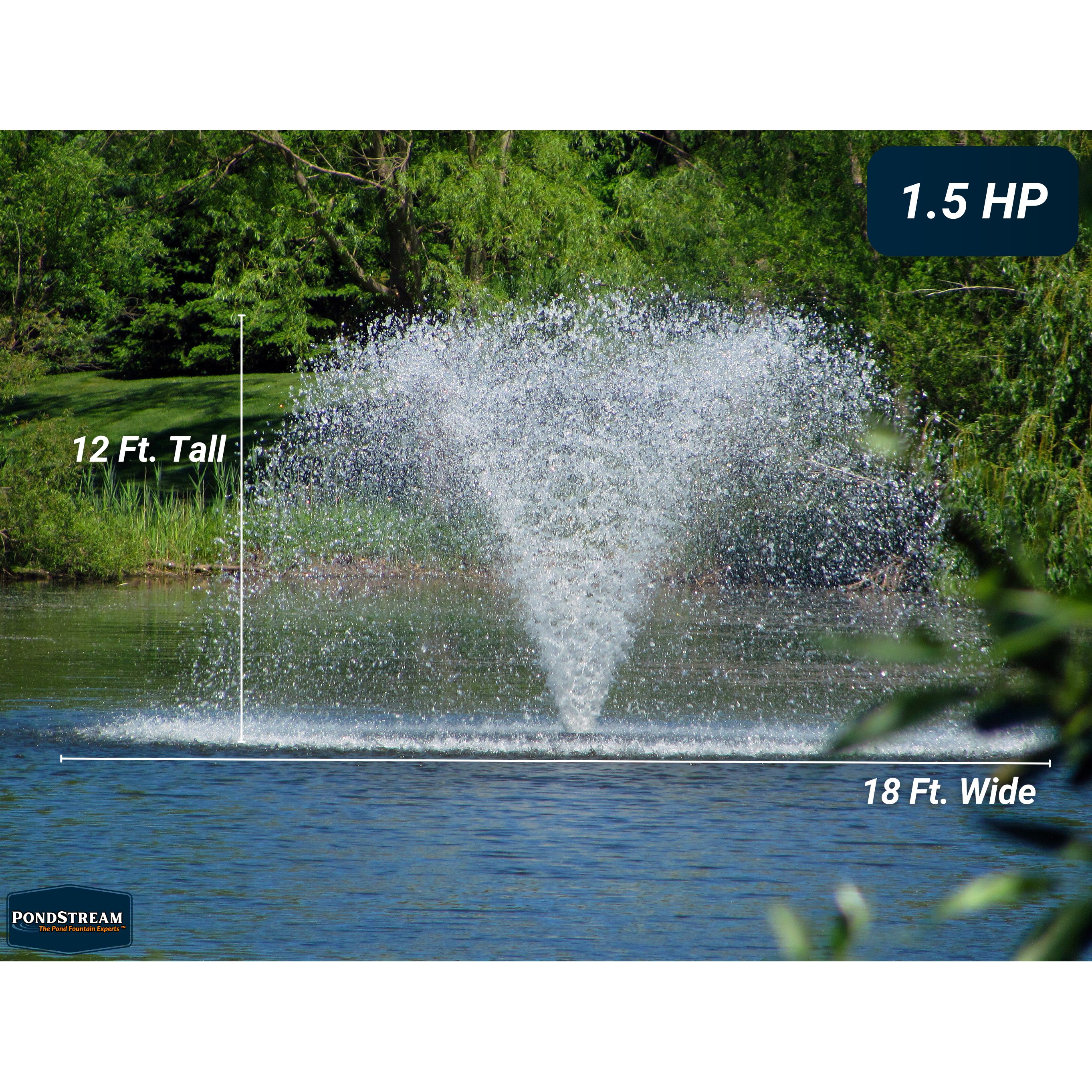 Scott Aerator North Star Aerating Pond Fountain