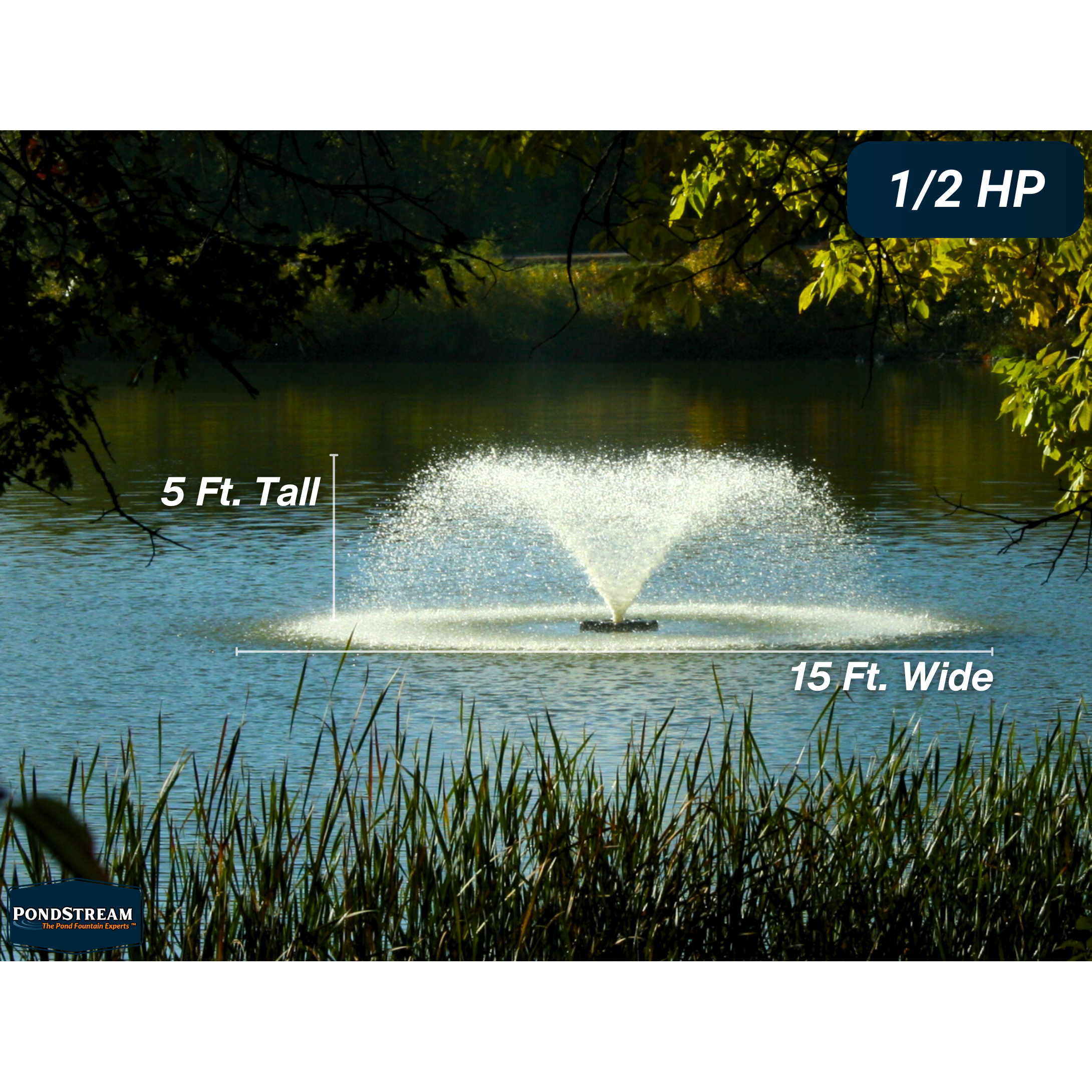 Kasco VFX Series Aerating Pond Fountain