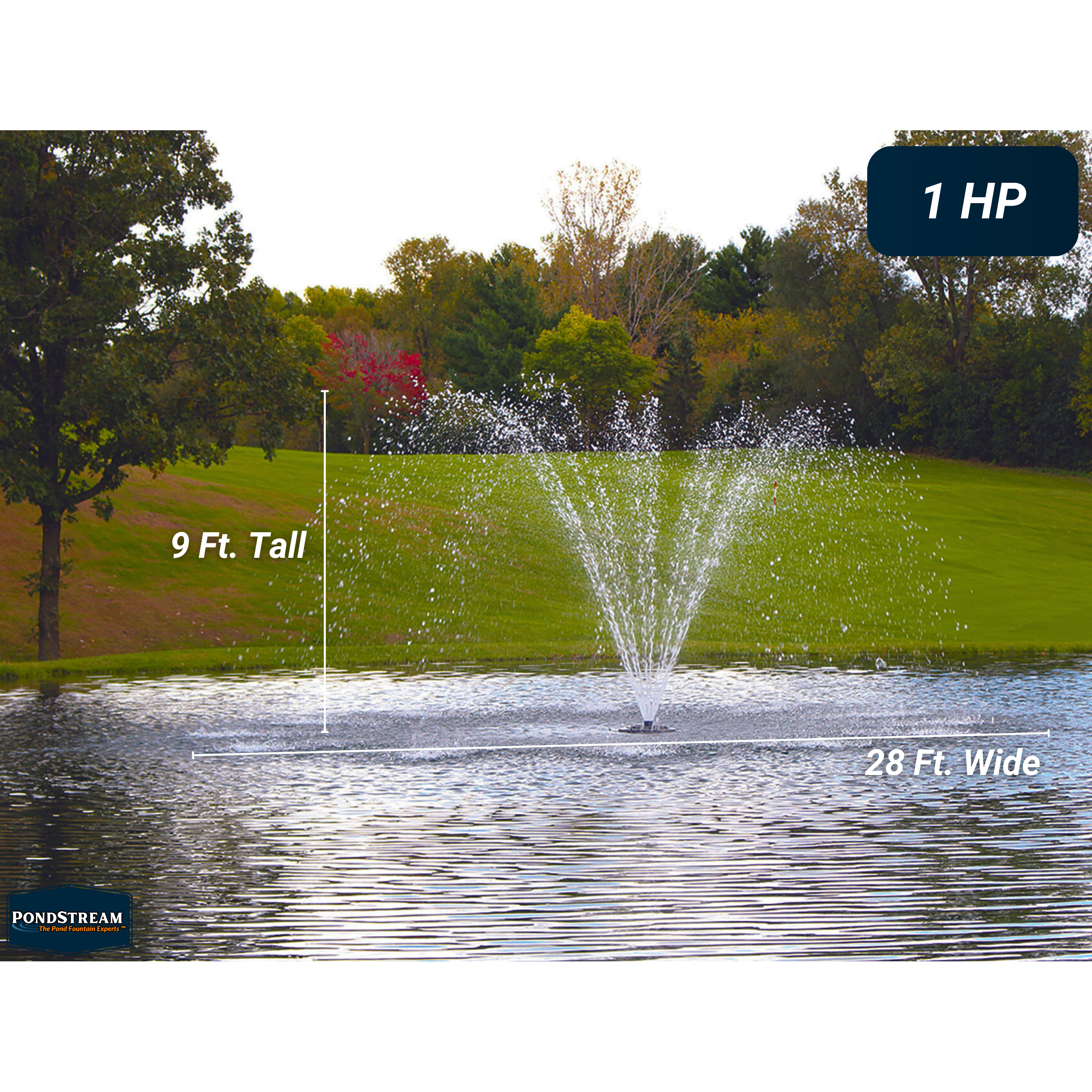 Kasco J Series Residential Pond Fountain