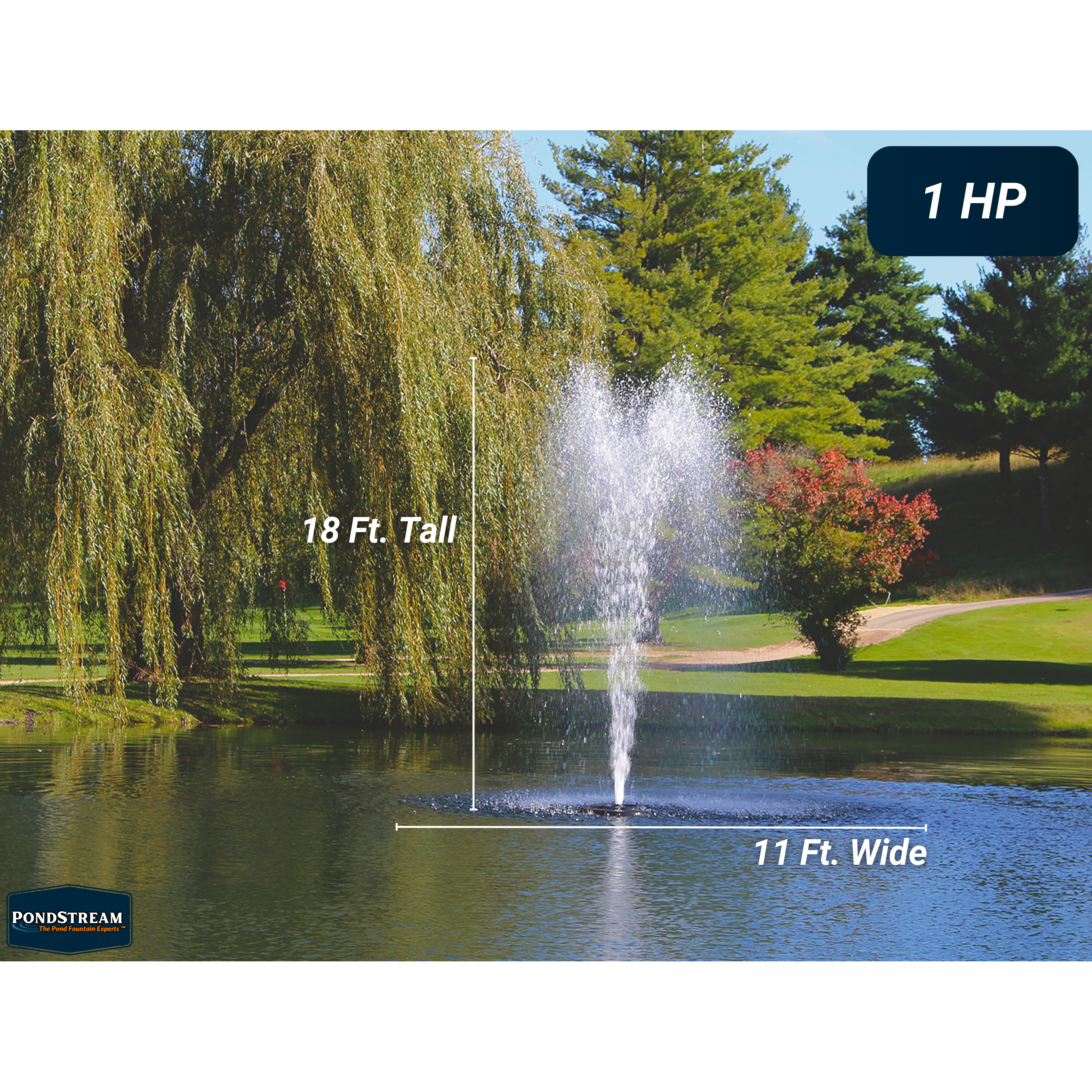 Kasco J Series Residential Pond Fountain