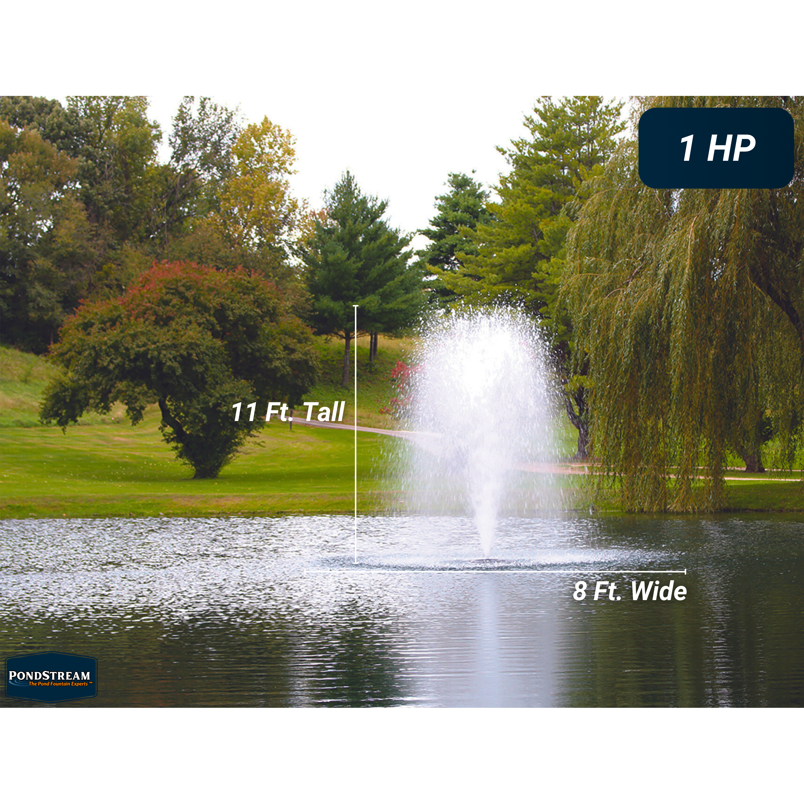 Kasco J Series Residential Pond Fountain