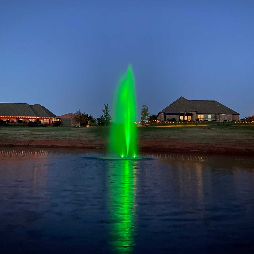 Color Changing Fountain Lights