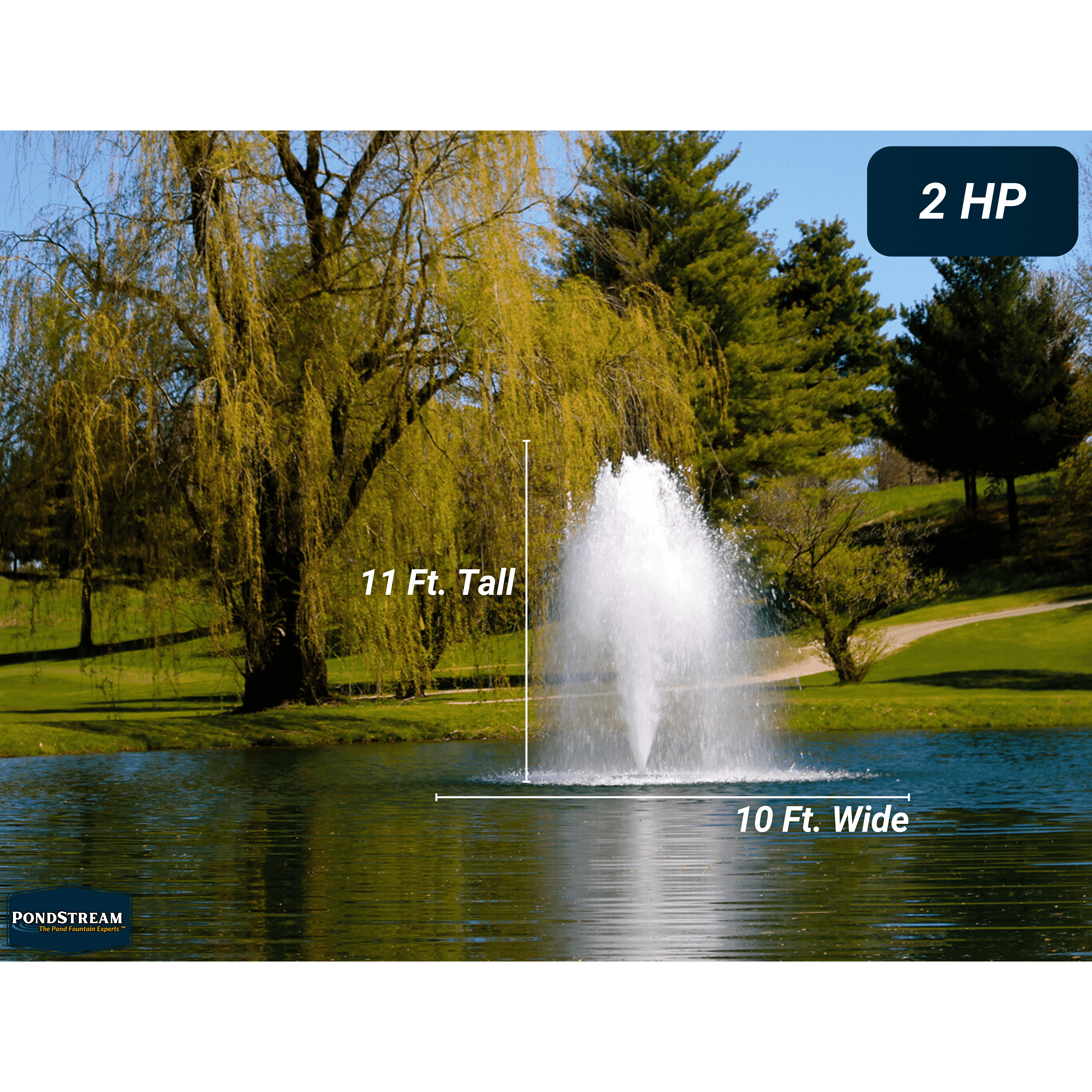 Kasco J Series Commercial Pond Fountain