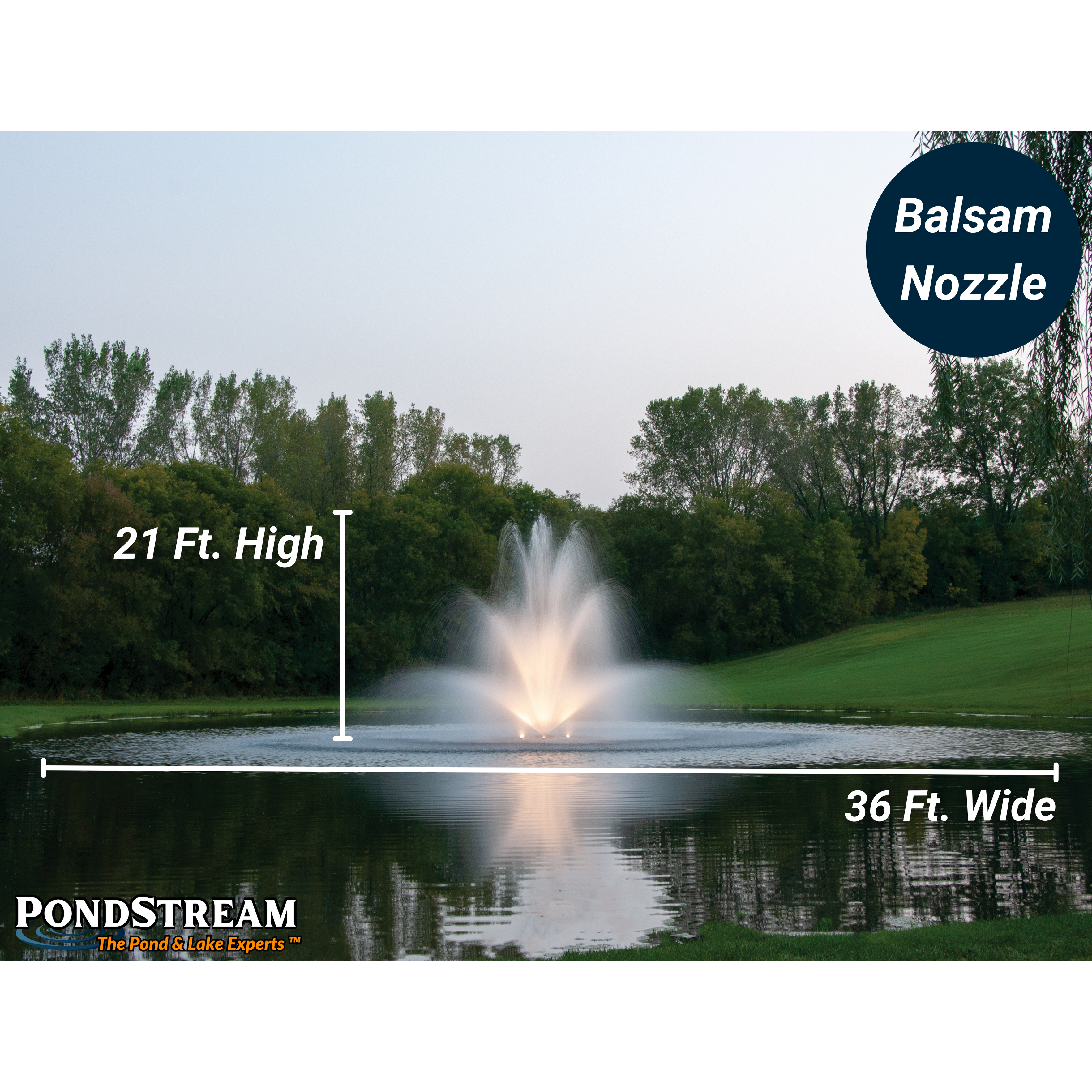 Kasco J Series Pond Fountain 7.5 HP / 3 Phase - 240V