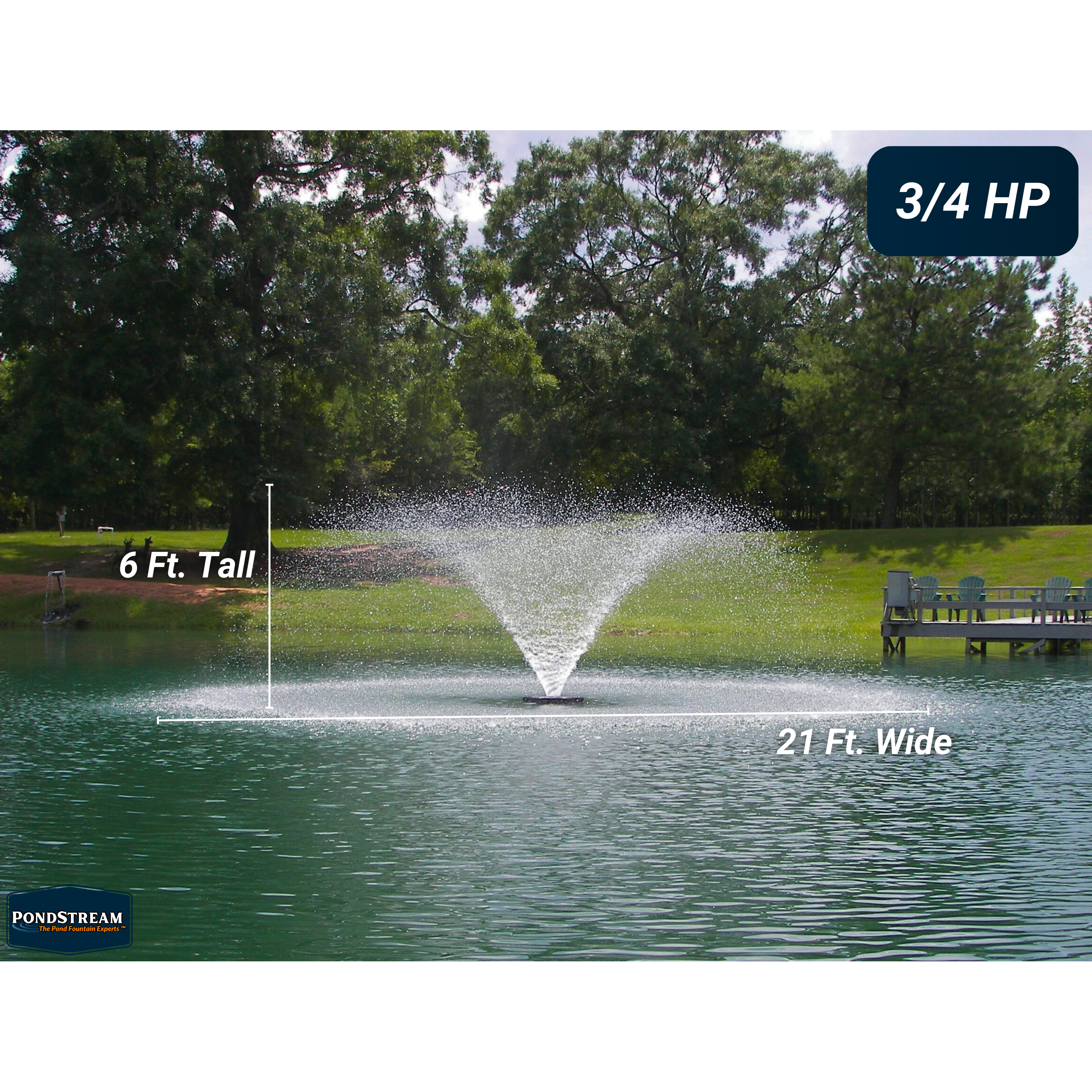 Kasco VFX Series Aerating Pond Fountain