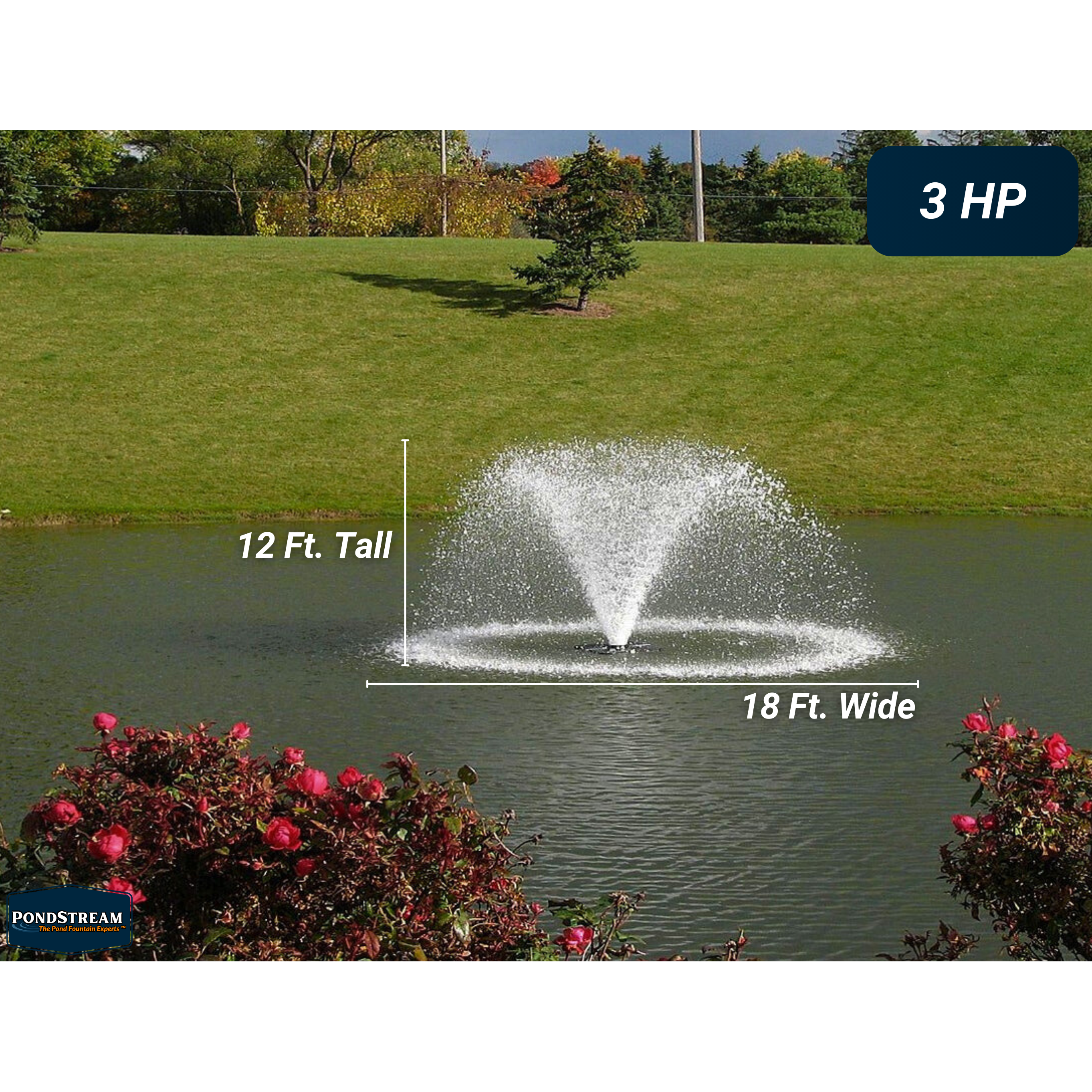 Scott Aerator North Star Aerating Pond Fountain