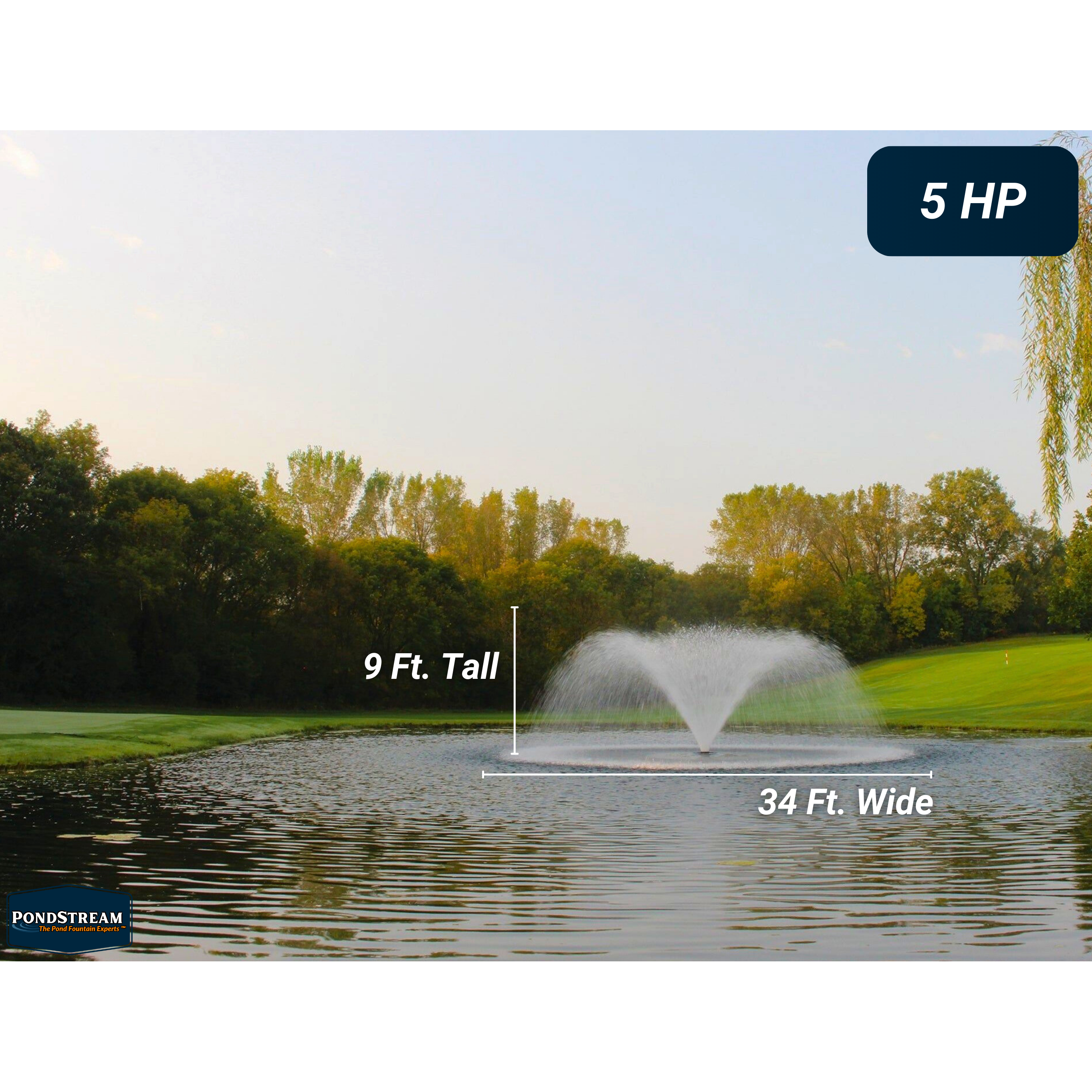 Kasco VFX Series Aerating Pond Fountain