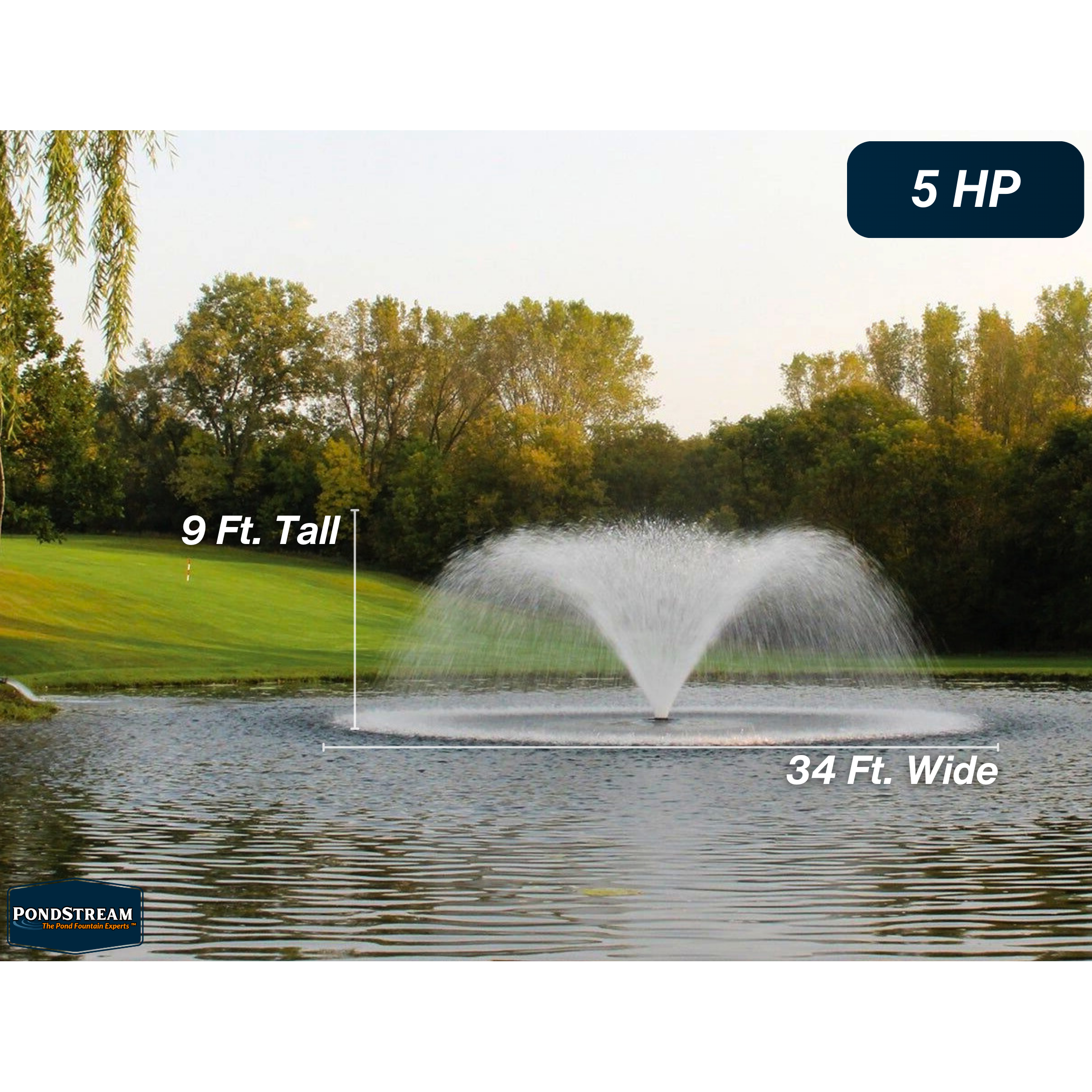 Kasco VFX Series Aerating Pond Fountain