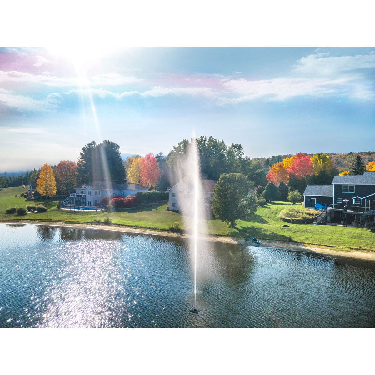 Scott Aerator Gusher Pond Fountain