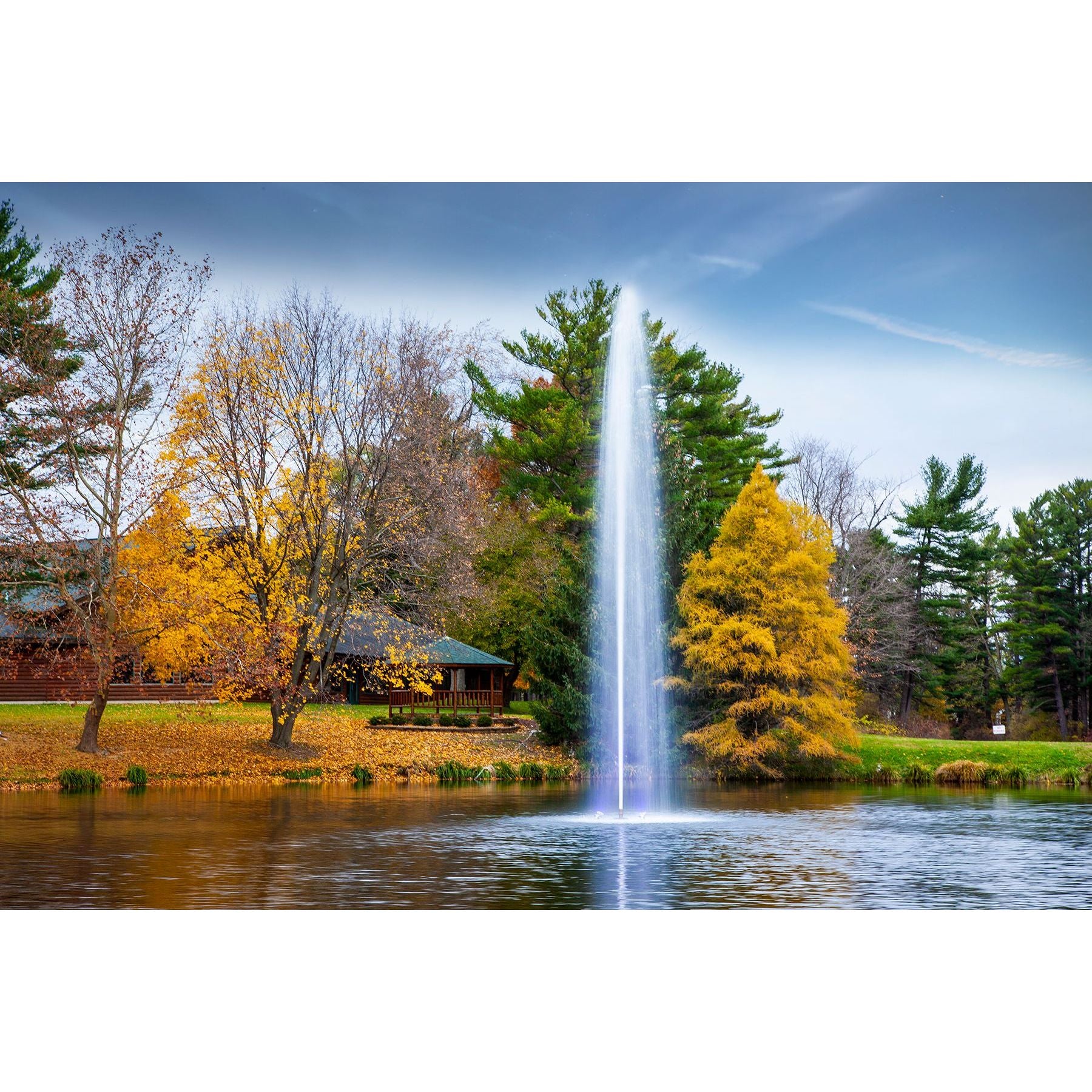Scott Aerator Triad Pond Fountain