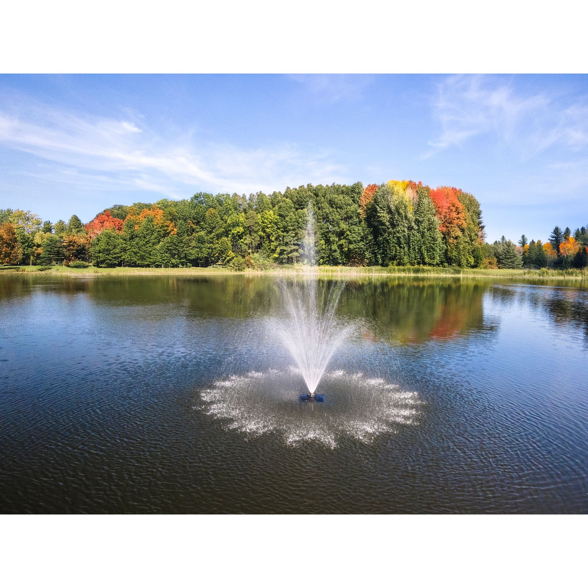 Scott Aerator Amherst Pond Fountain