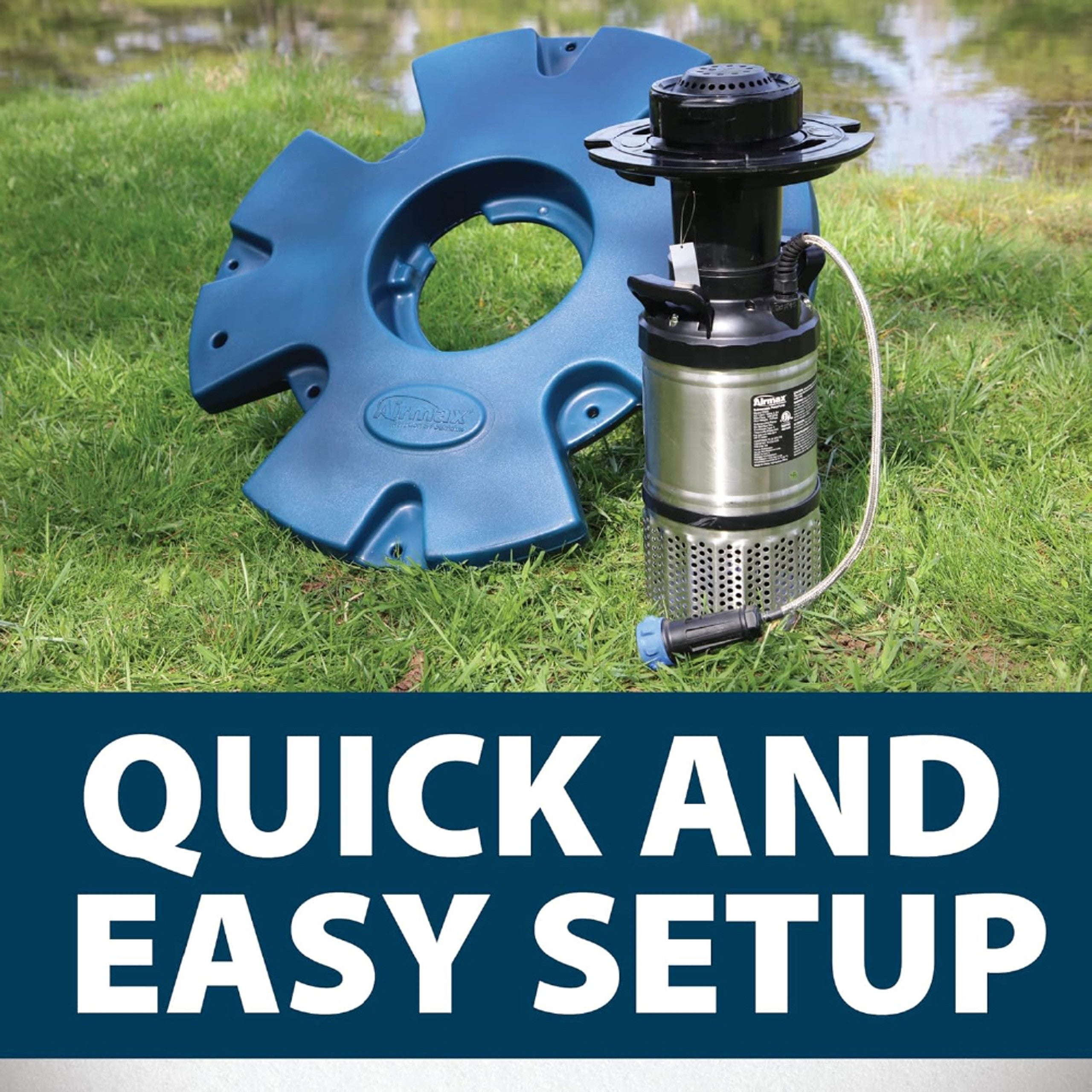 Airmax EcoSeries 3-In-1 Pond Fountain