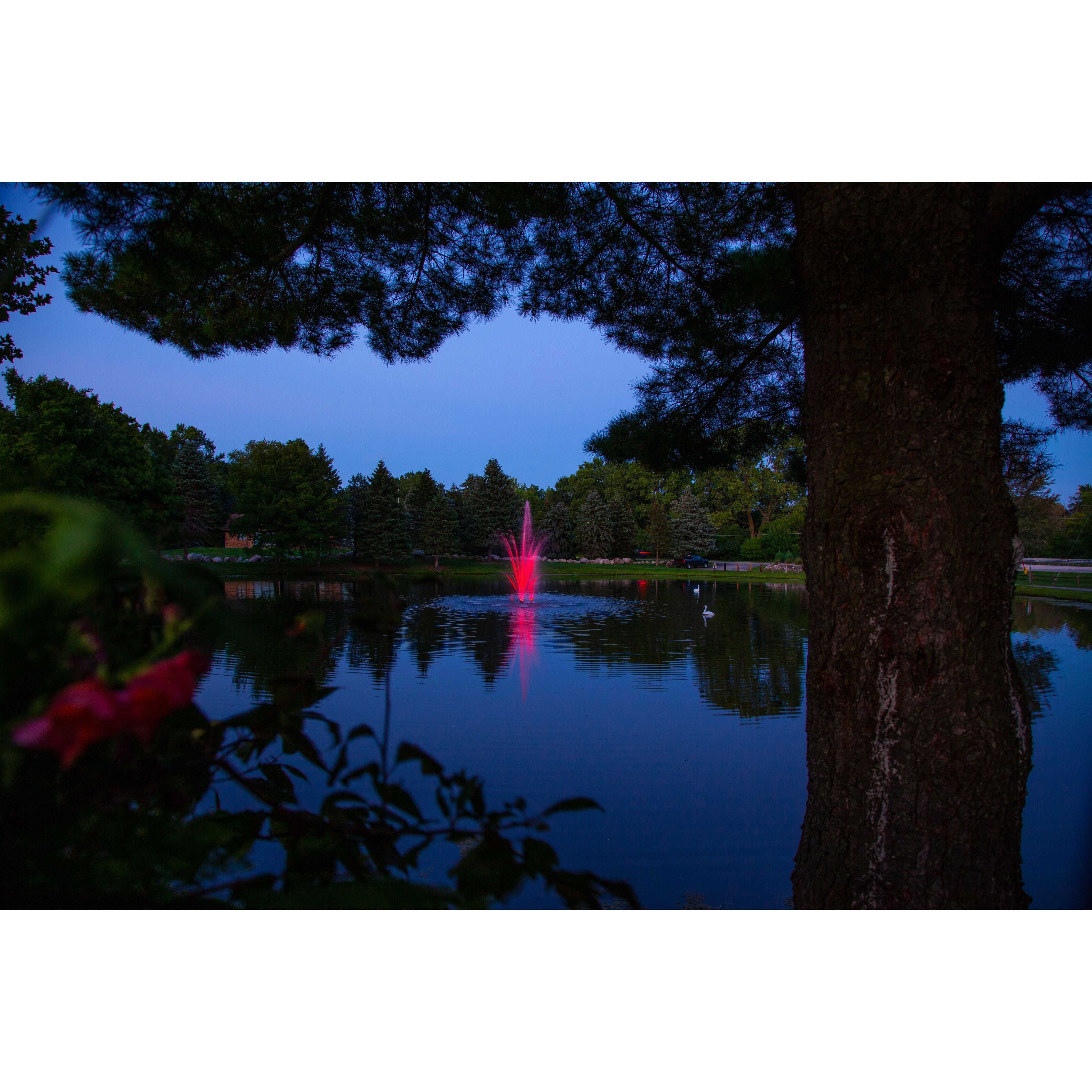 Scott Aerator Amherst Pond Fountain