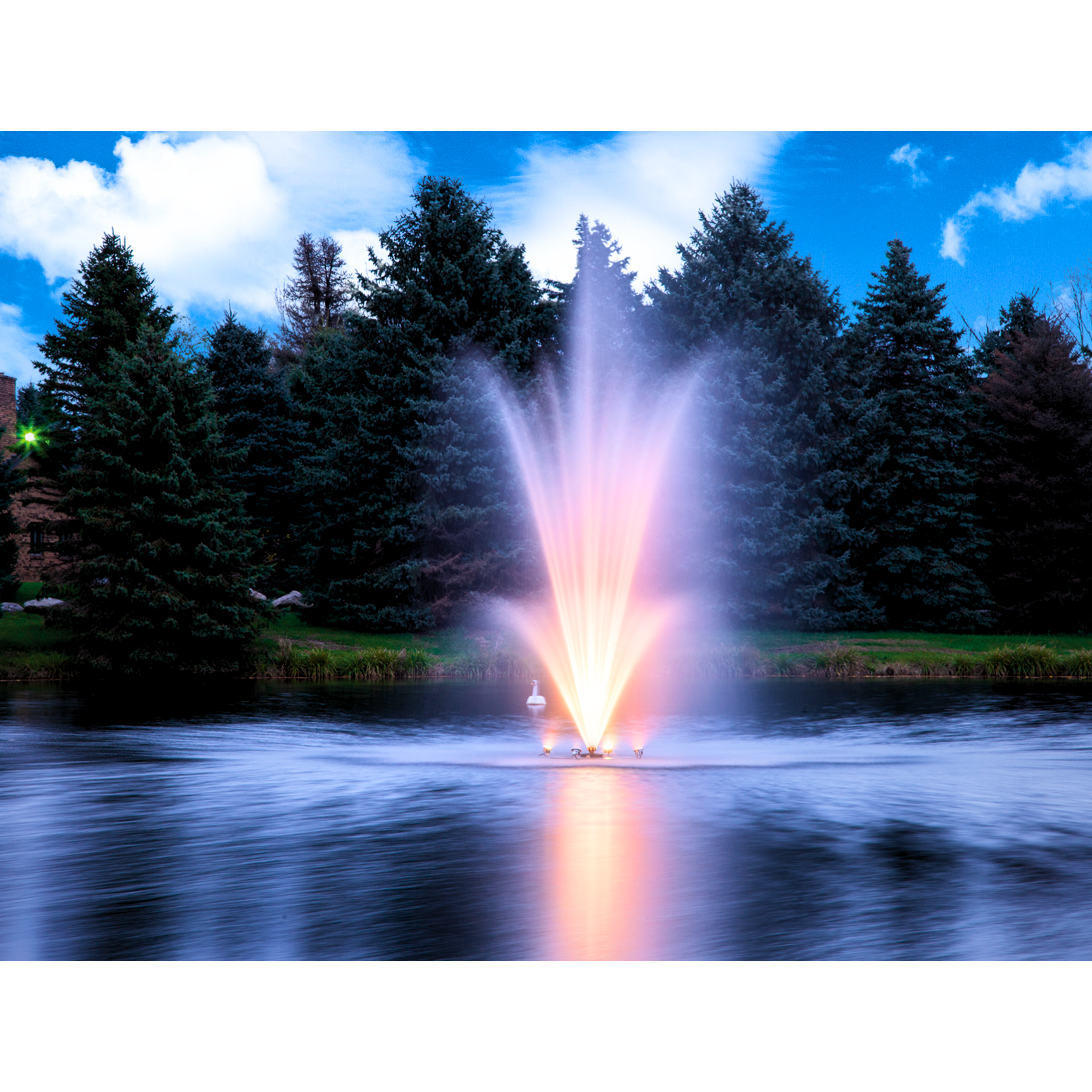 Scott Aerator Amherst Pond Fountain