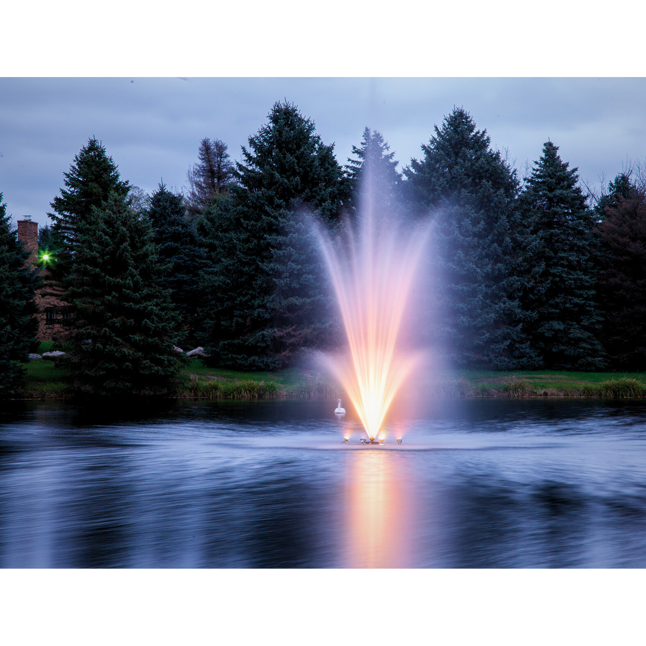 Scott Aerator Amherst Pond Fountain