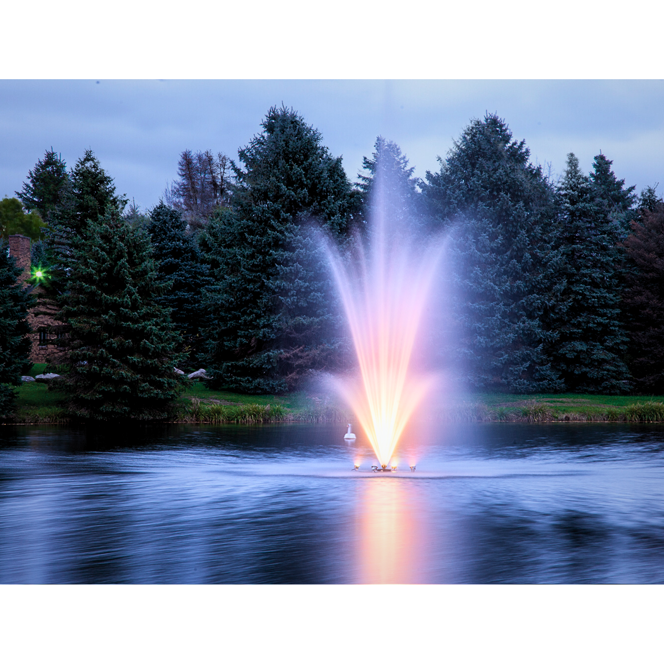 Scott Aerator Amherst Pond Fountain