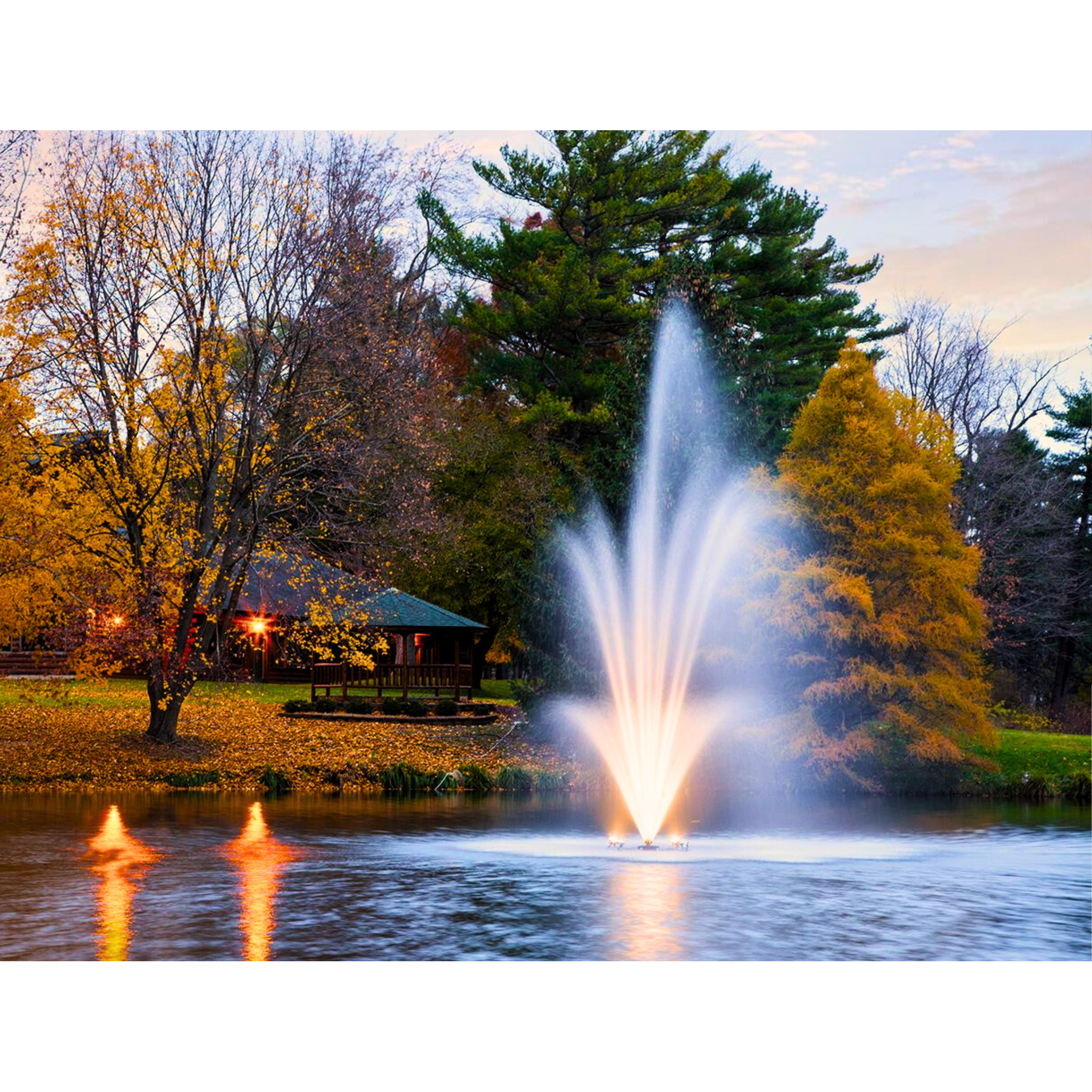 Scott Aerator Amherst Pond Fountain