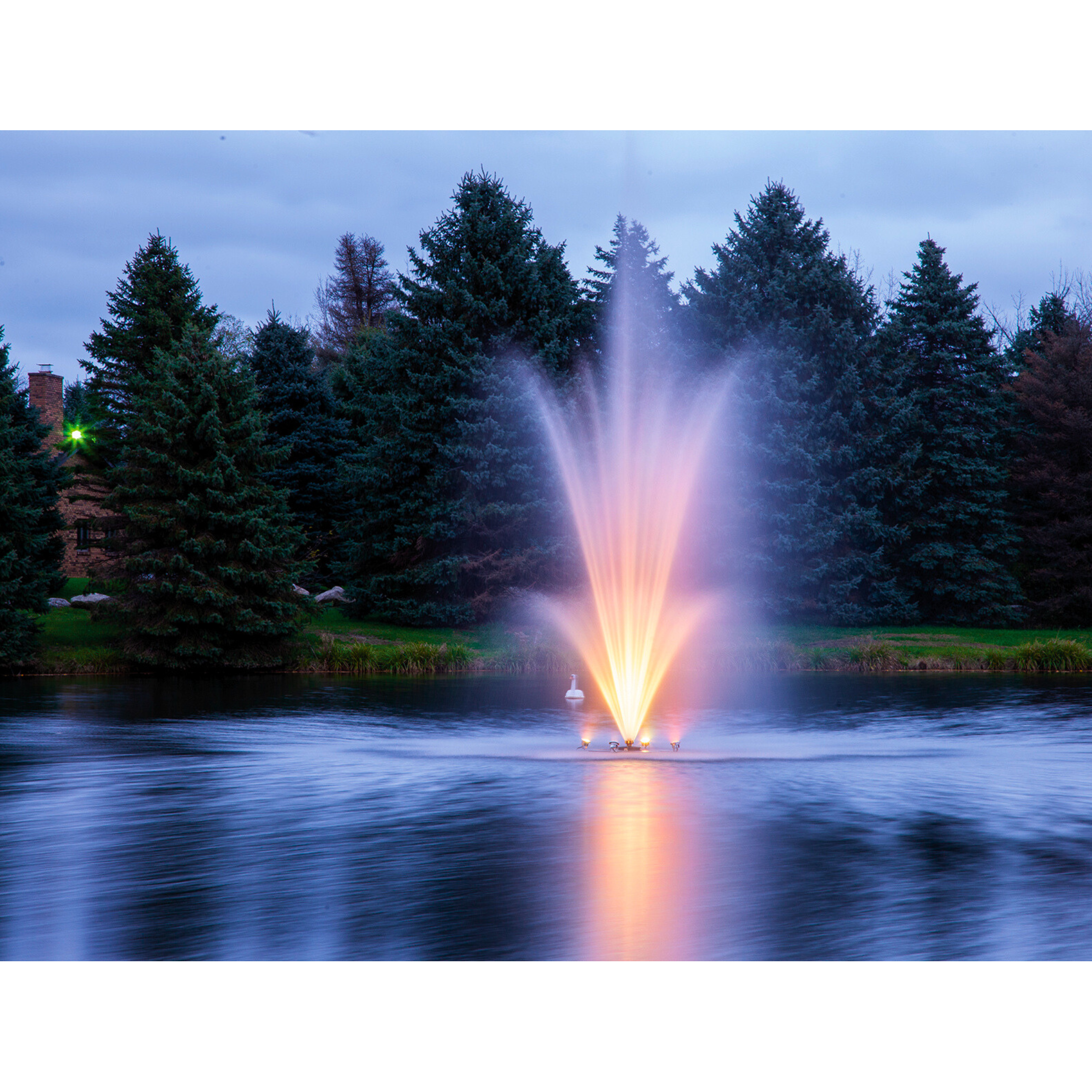 Scott Aerator Amherst Pond Fountain