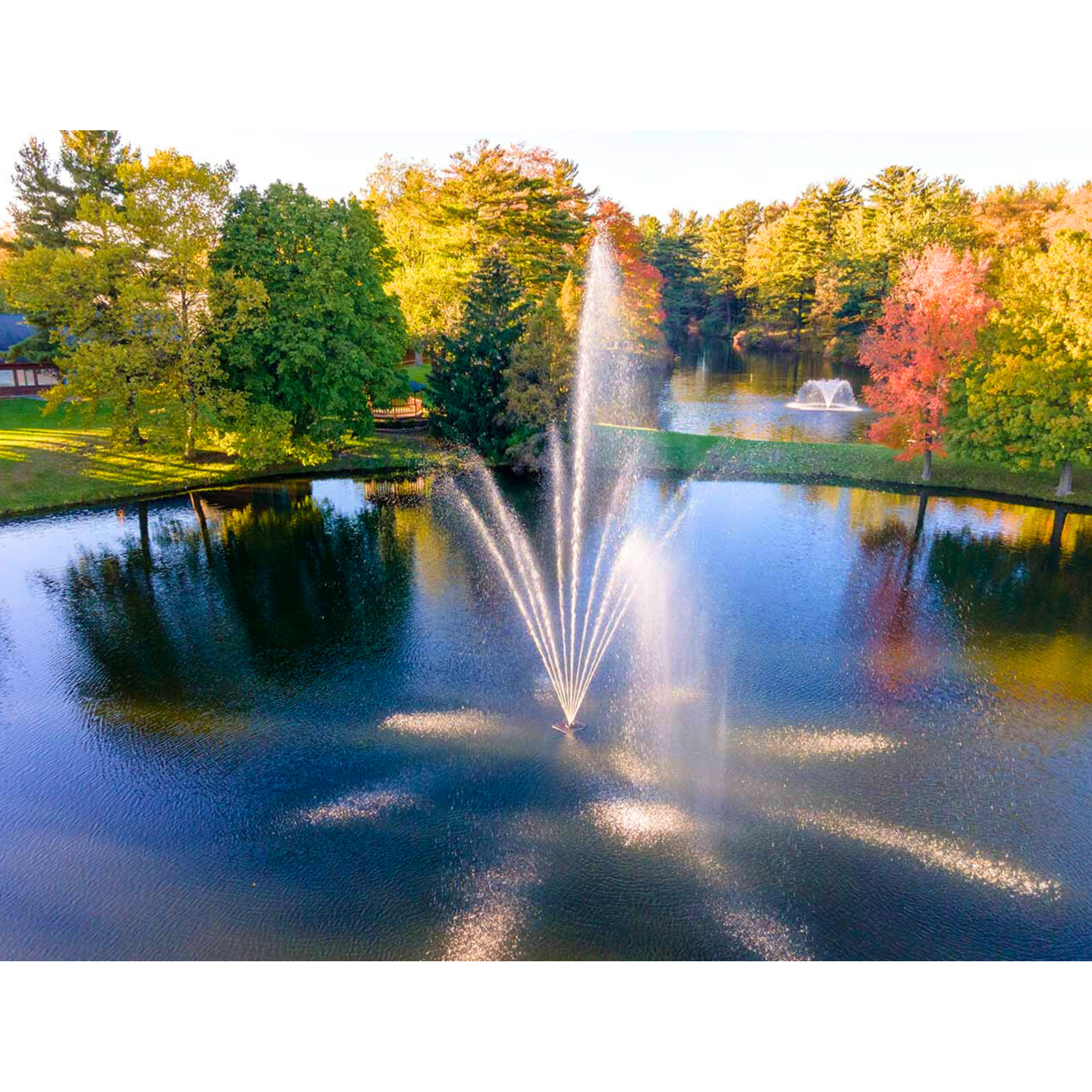 Scott Aerator Atriarch Pond Fountain
