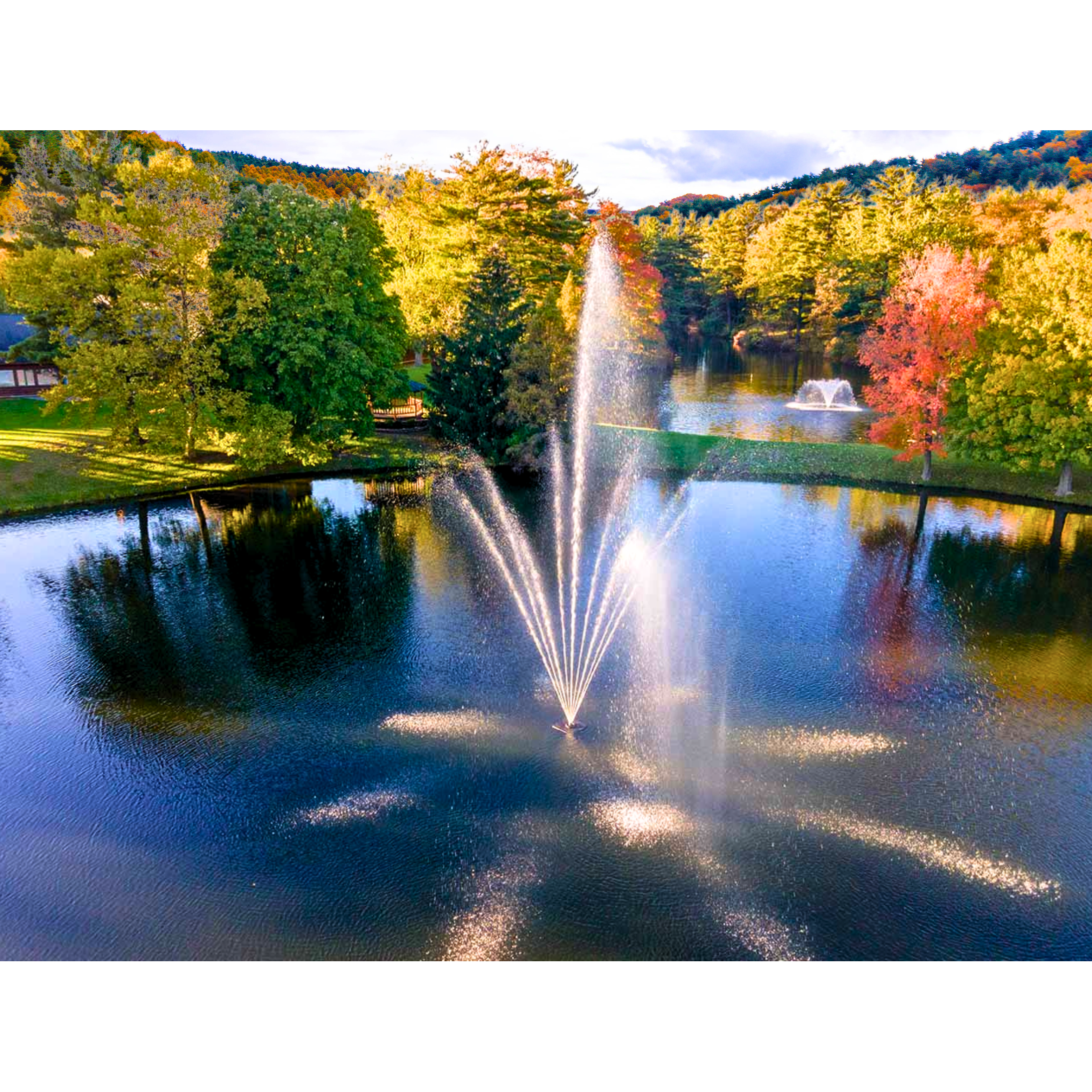 Scott Aerator Atriarch Pond Fountain