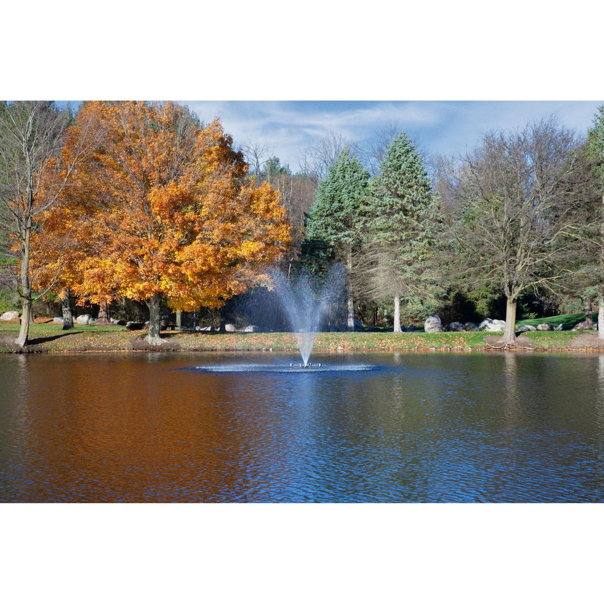 Scott Aerator Millbrook Pond Fountain