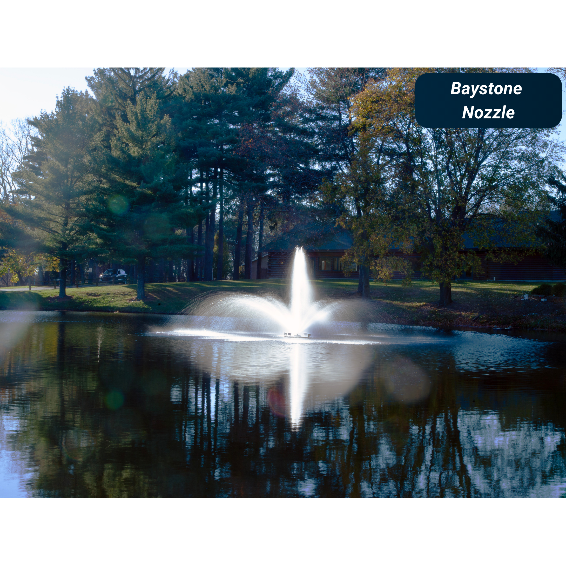 Scott Aerator Great Lakes 5-In-1 Pond Fountain