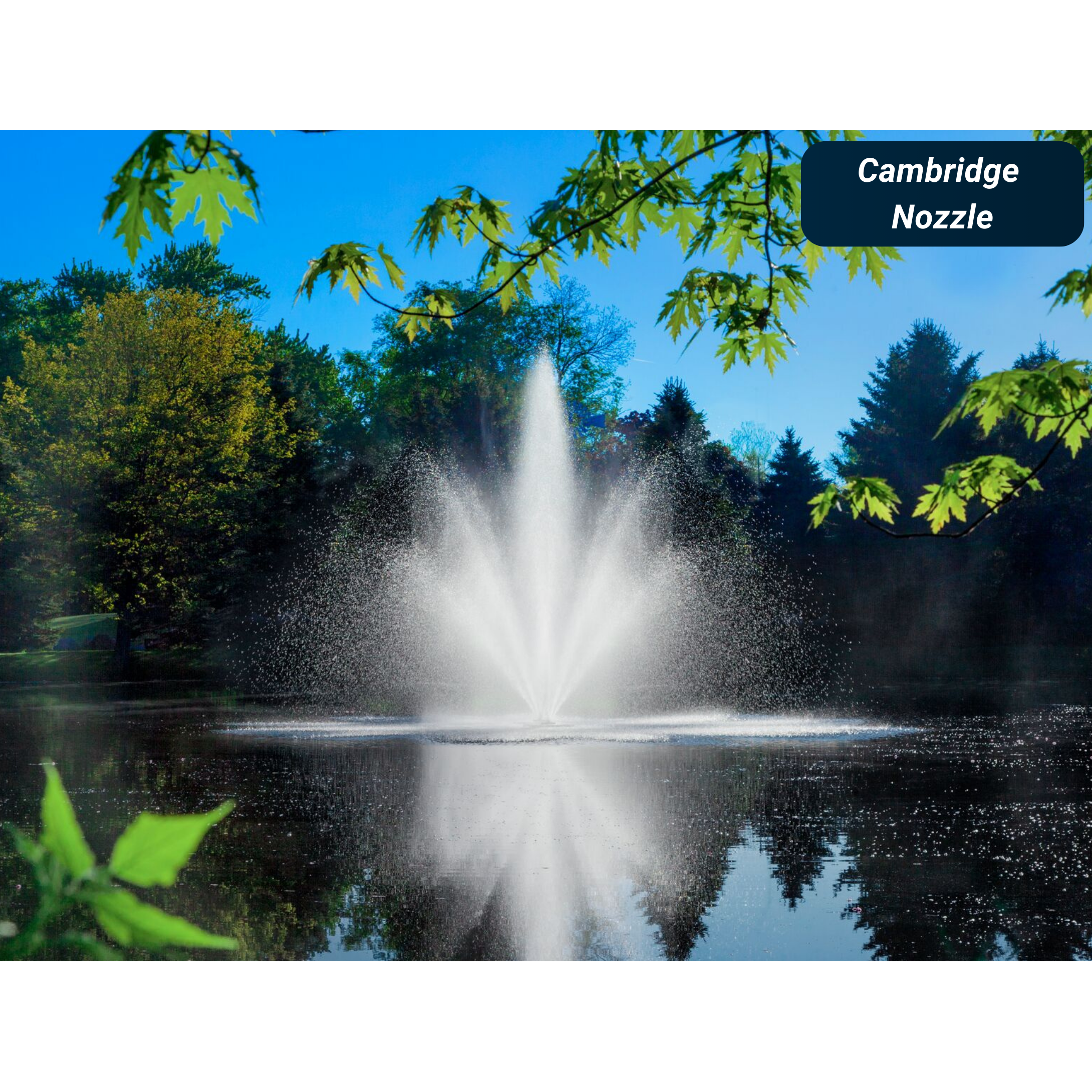 Scott Aerator Great Lakes 5-In-1 Pond Fountain