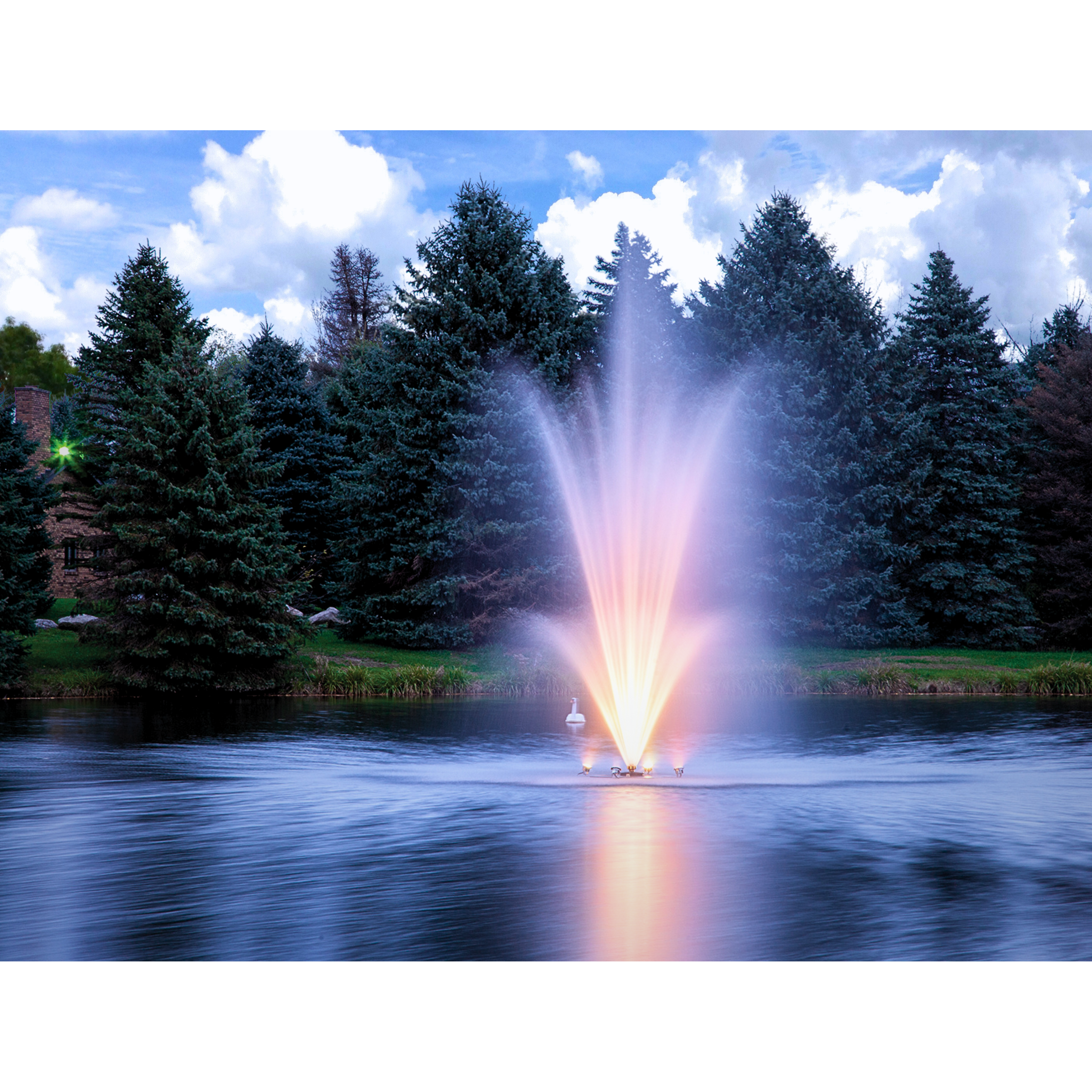 Scott Aerator Amherst Pond Fountain