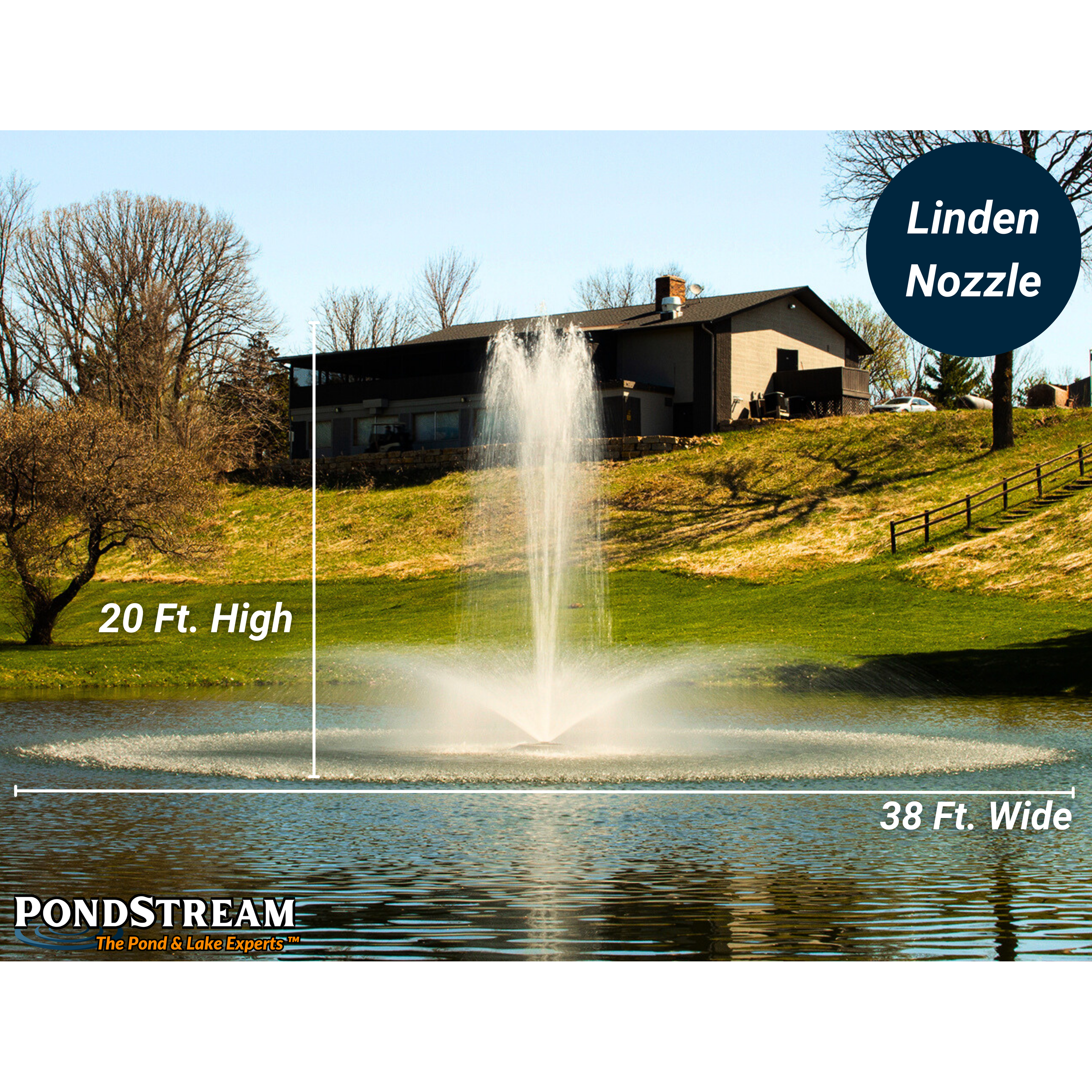 Kasco J Series Pond Fountain 3 HP / 240V