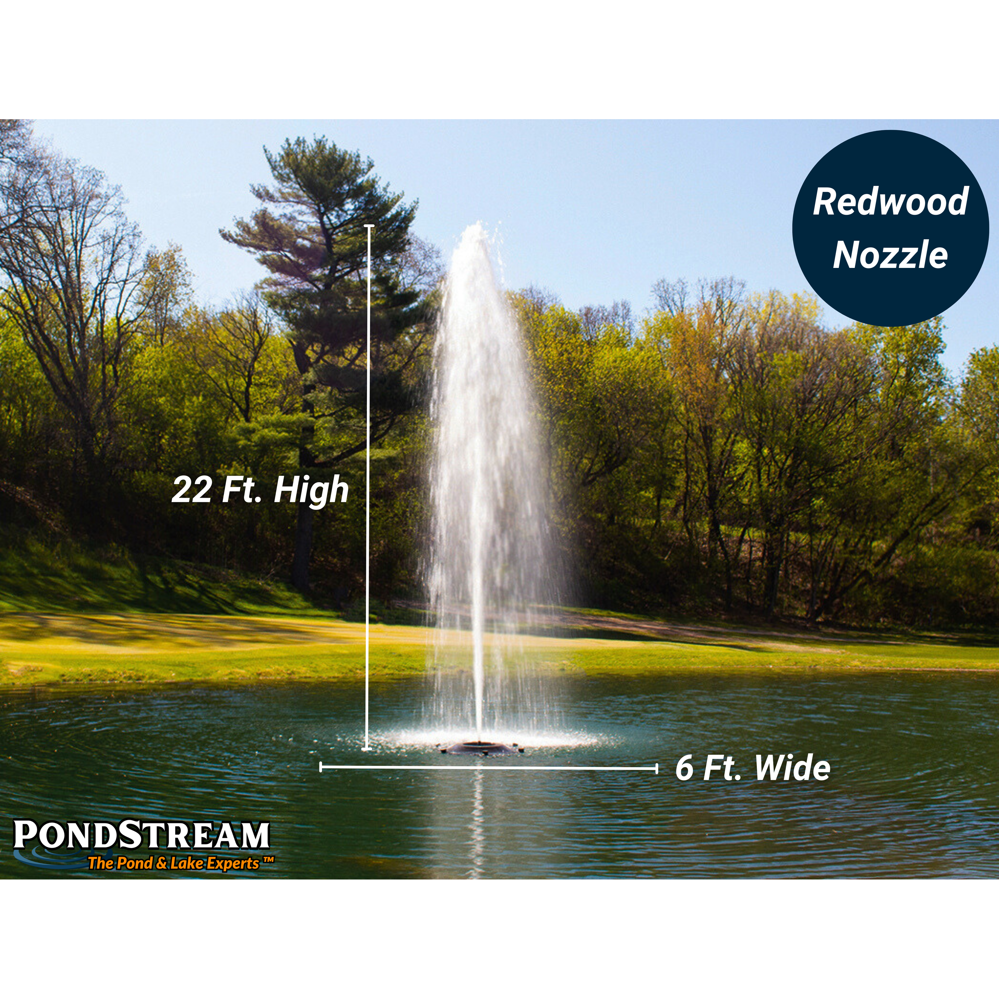 Kasco J Series Pond Fountain - 2 HP / 240V
