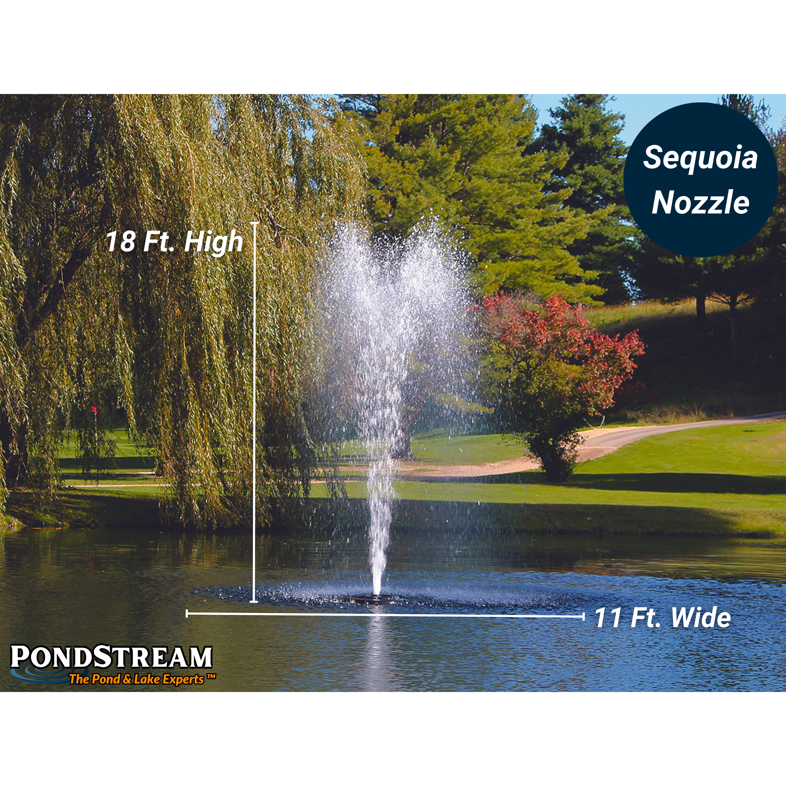 Kasco J Series Pond Fountain - 1 HP
