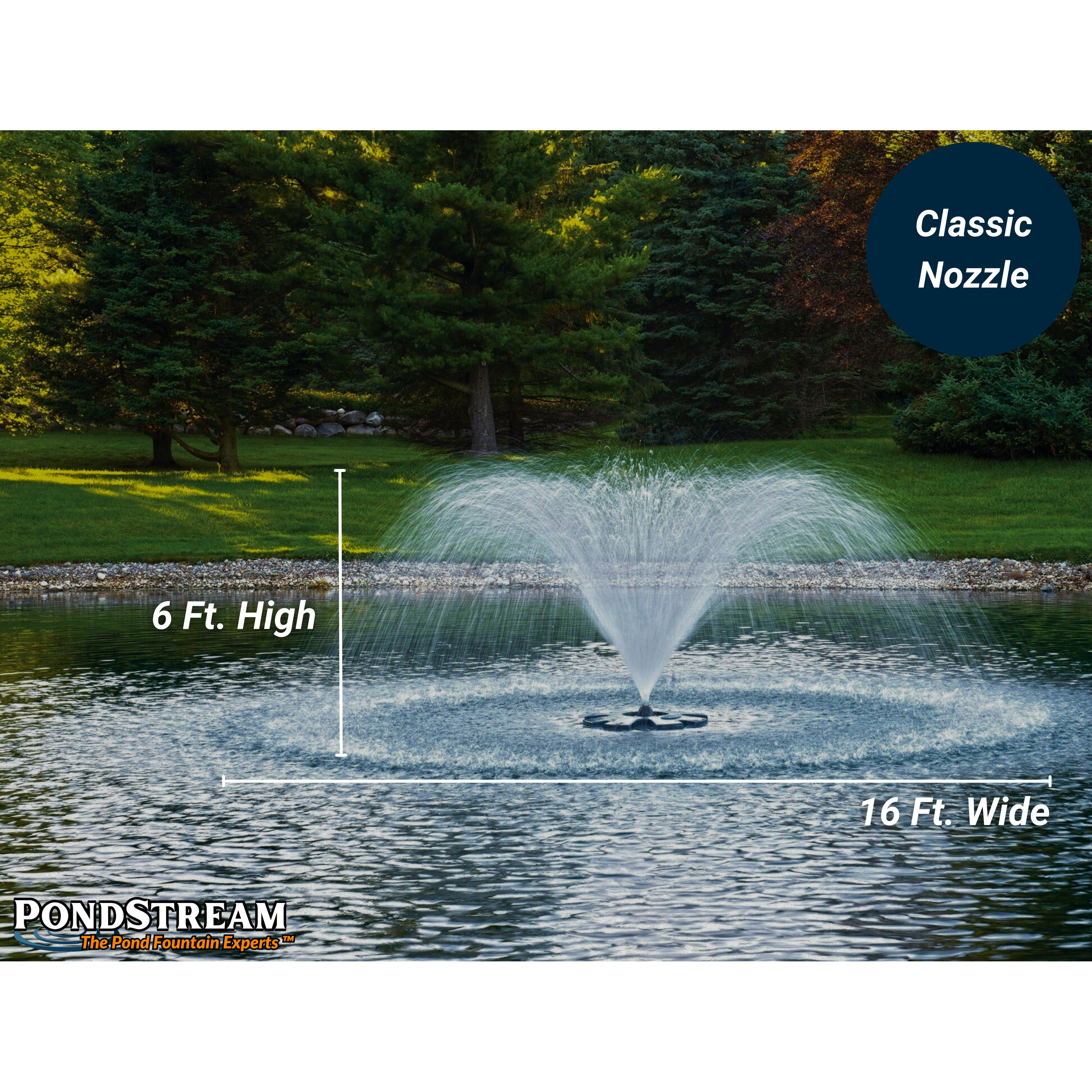 Airmax EcoSeries Pond Fountain - 1/2 HP / 115V