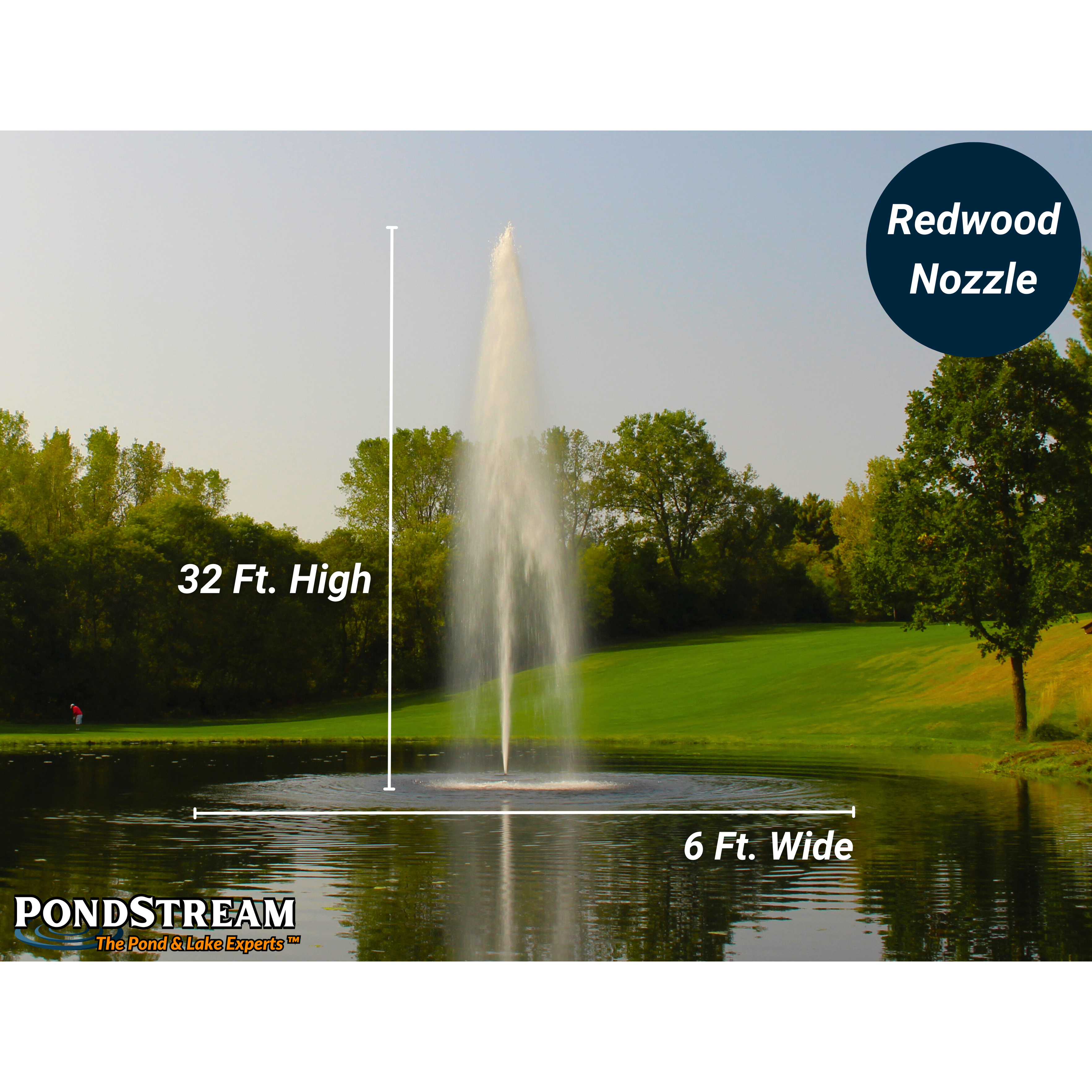 Kasco J Series Pond Fountain - 5 HP / 240V