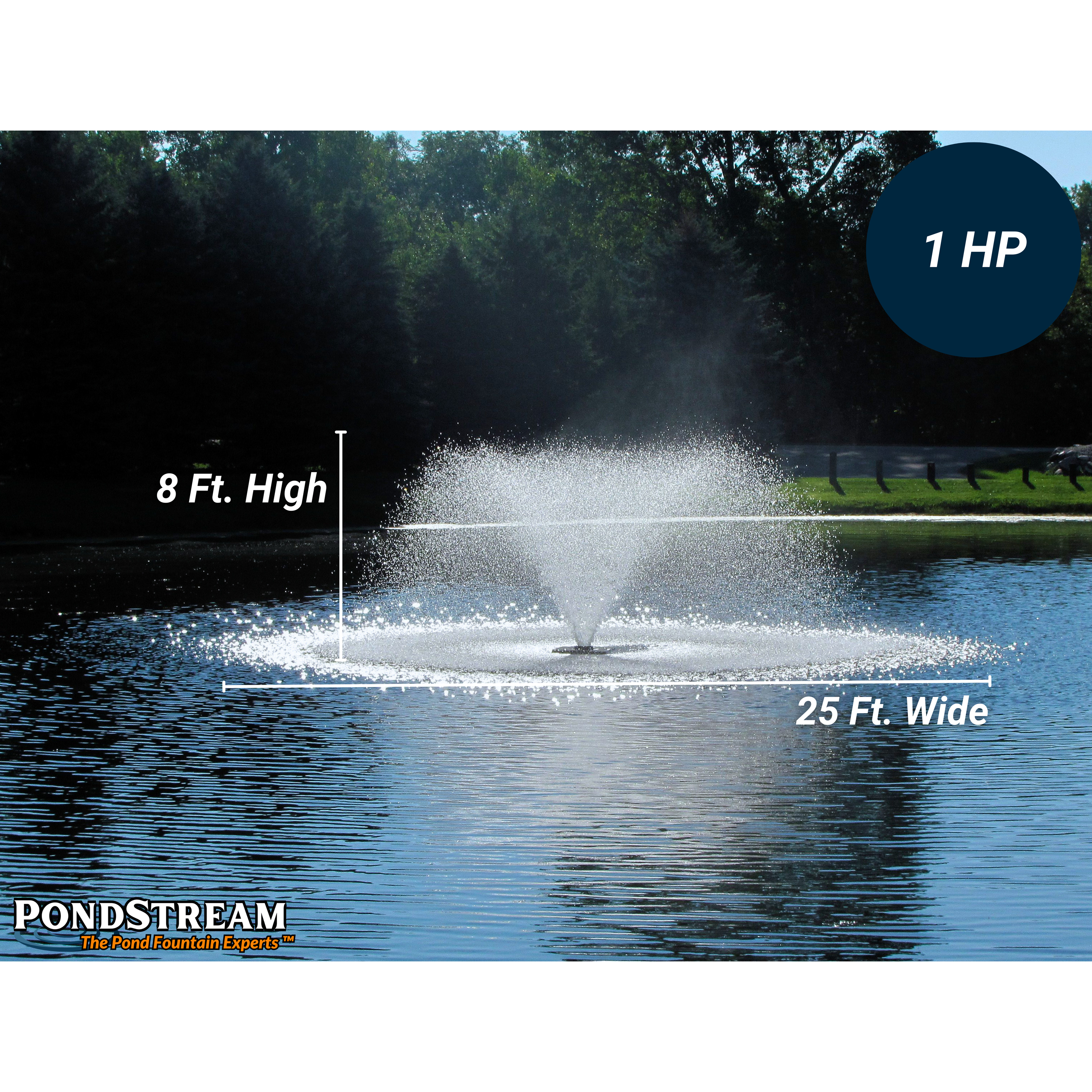 Scott Aerator DA-20 Aerating Pond Fountain