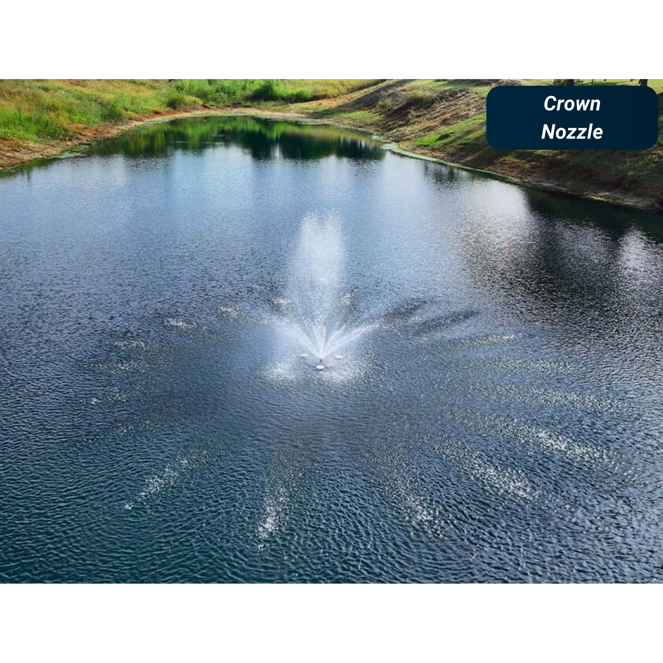 PondSelect Pro Series 5-In-1 Pond Fountain