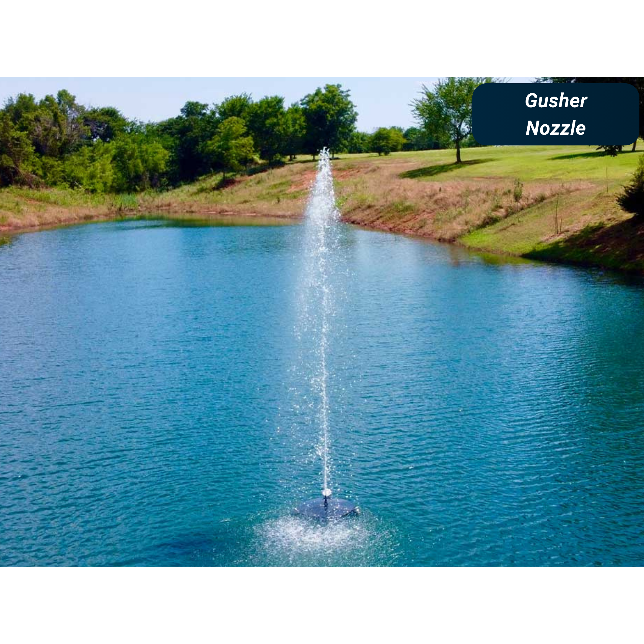 PondSelect Classic Series 5-In-1 Pond Fountain