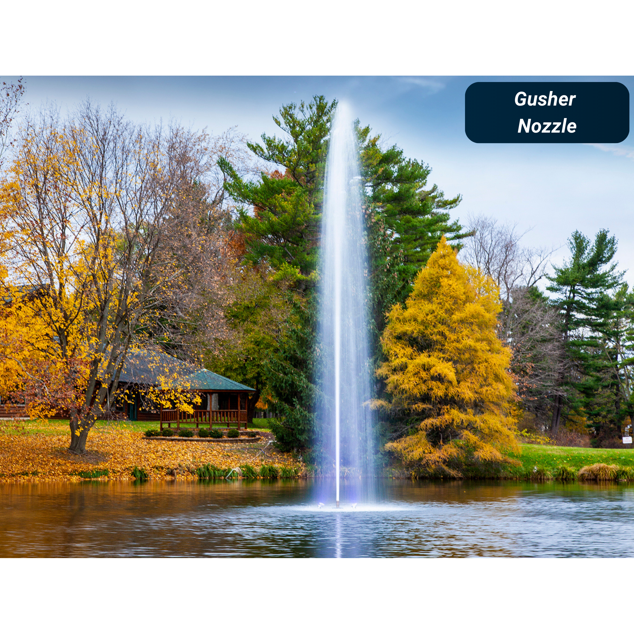 Scott Aerator Great Lakes 5-In-1 Pond Fountain