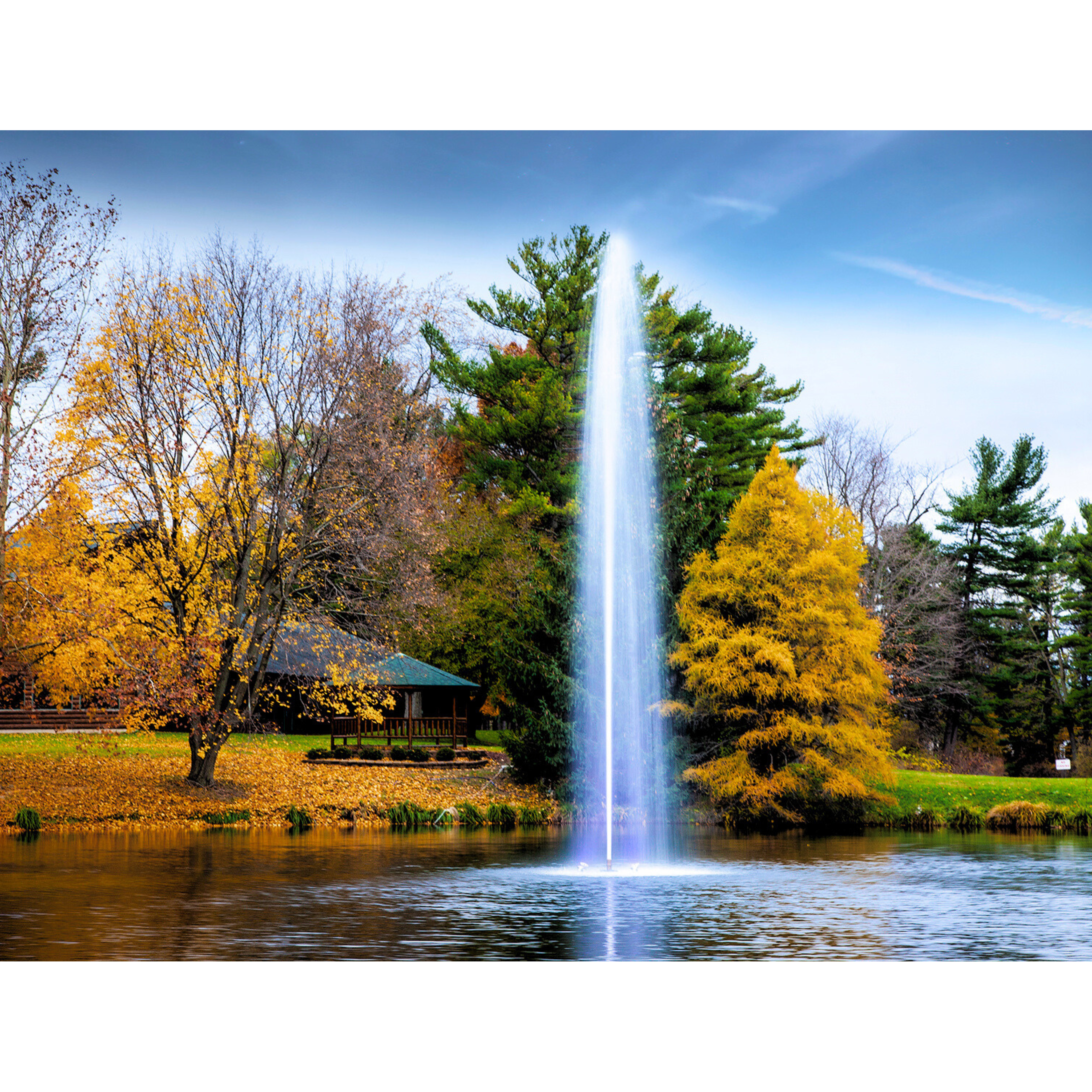 Scott Aerator Gusher Pond Fountain