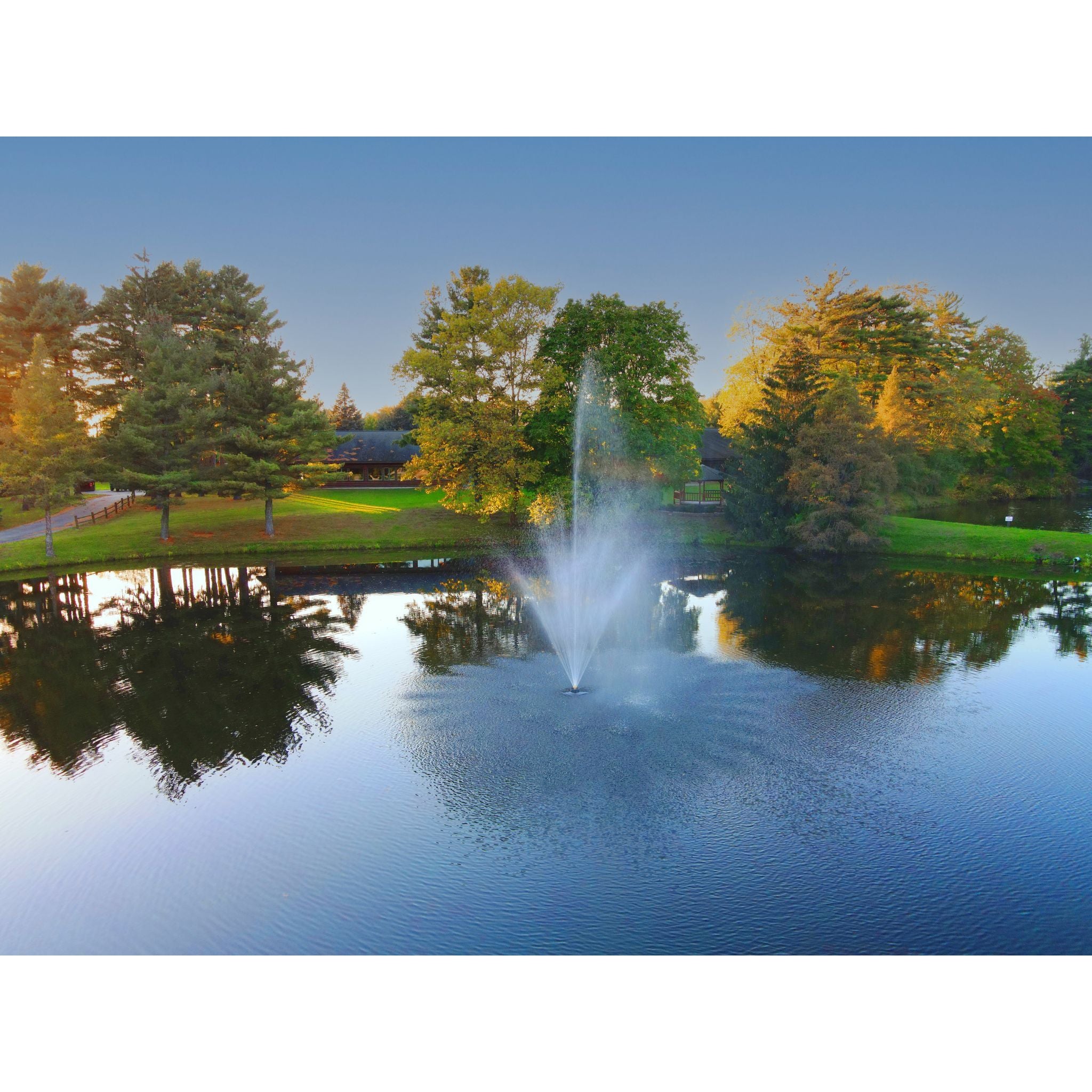 Scott Aerator Amherst Pond Fountain