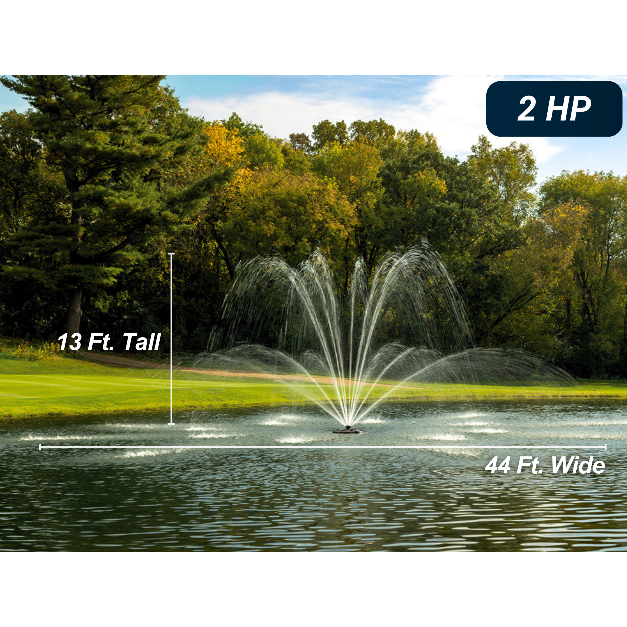 Kasco Magnolia Pond Fountain
