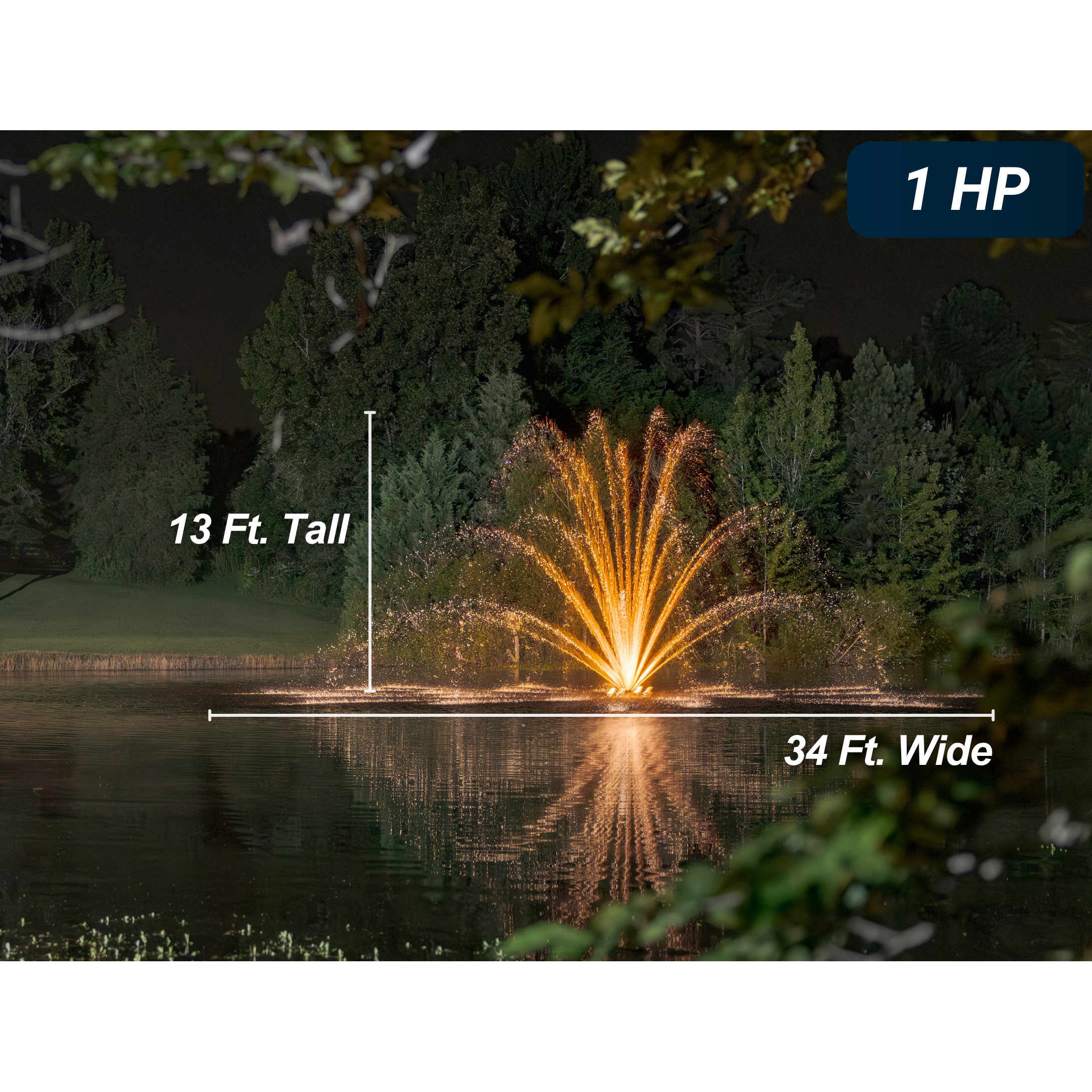 Kasco Mighty Oak Pond Fountain