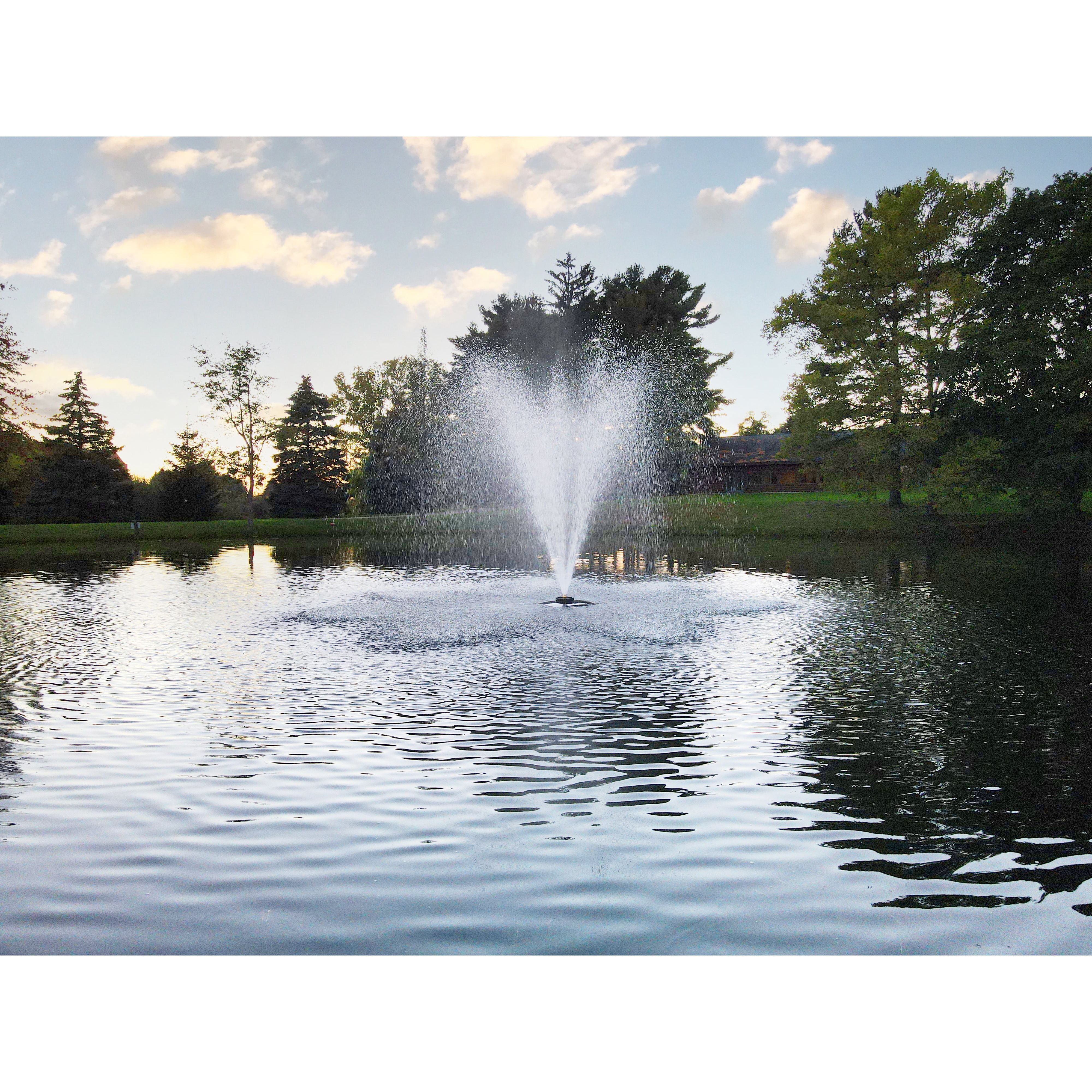 Scott Aerator Great Lakes 5-In-1 Pond Fountain