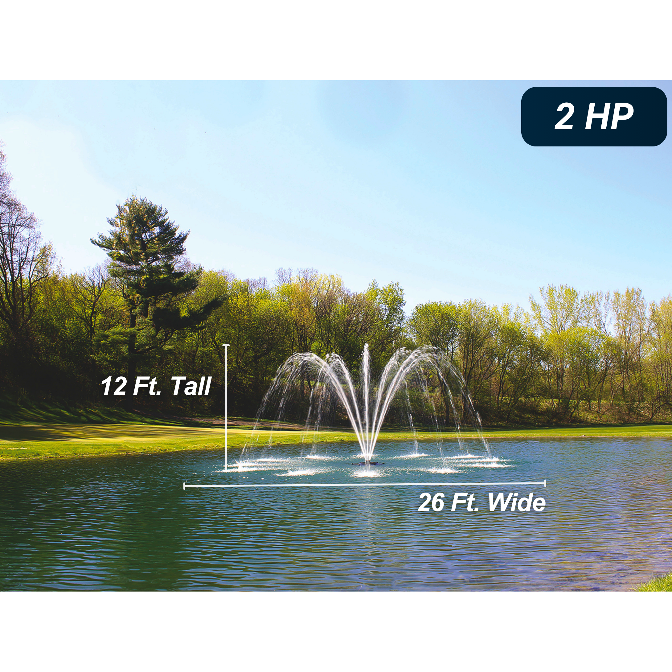 Kasco Palm Pond Fountain