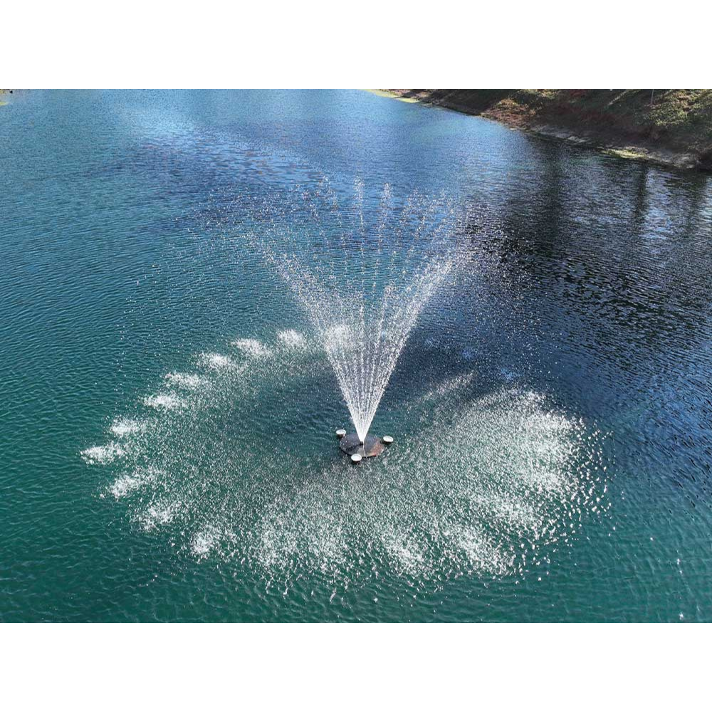 PondSelect Stainless Steel Series Pond Fountain