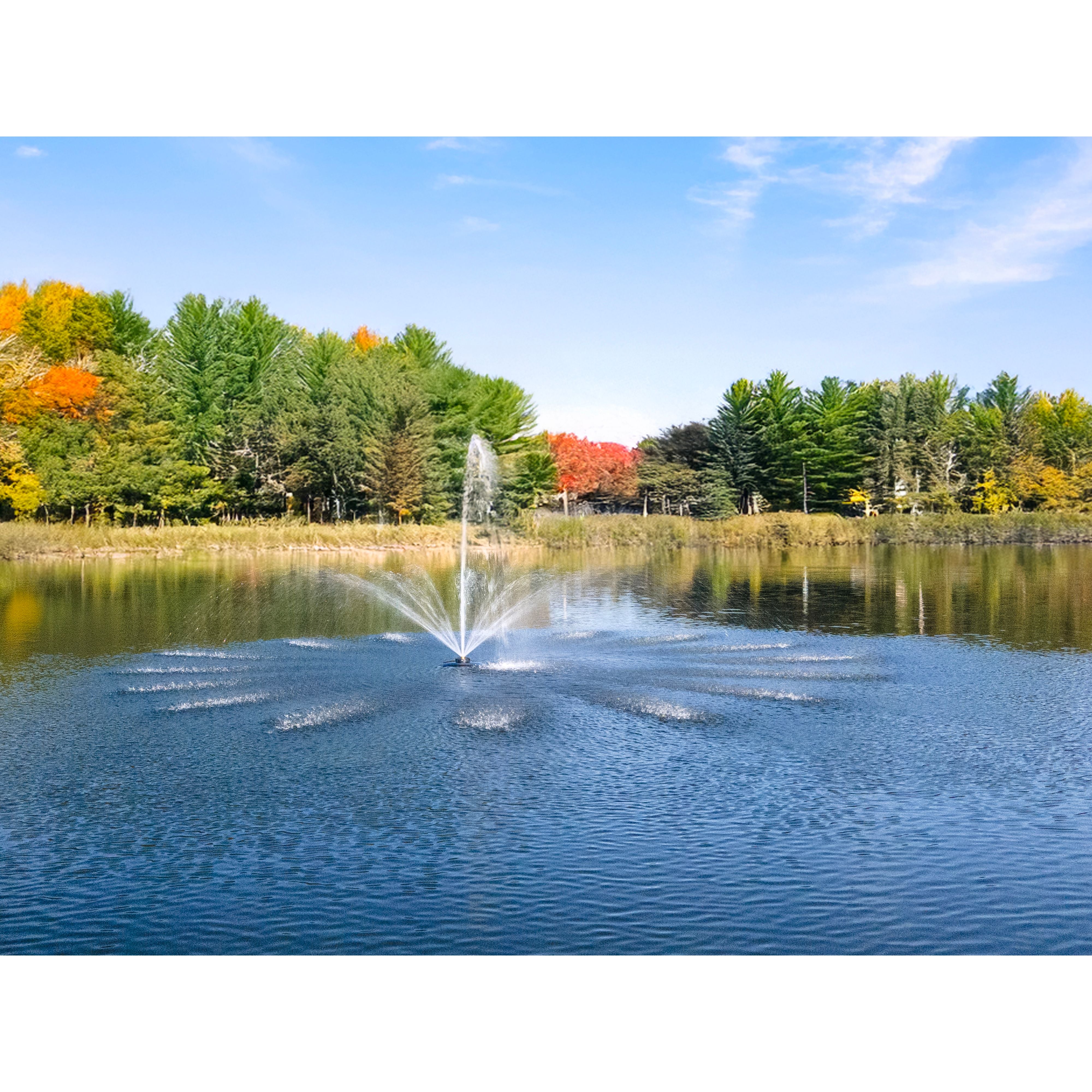 Scott Aerator Baystone Pond Fountain