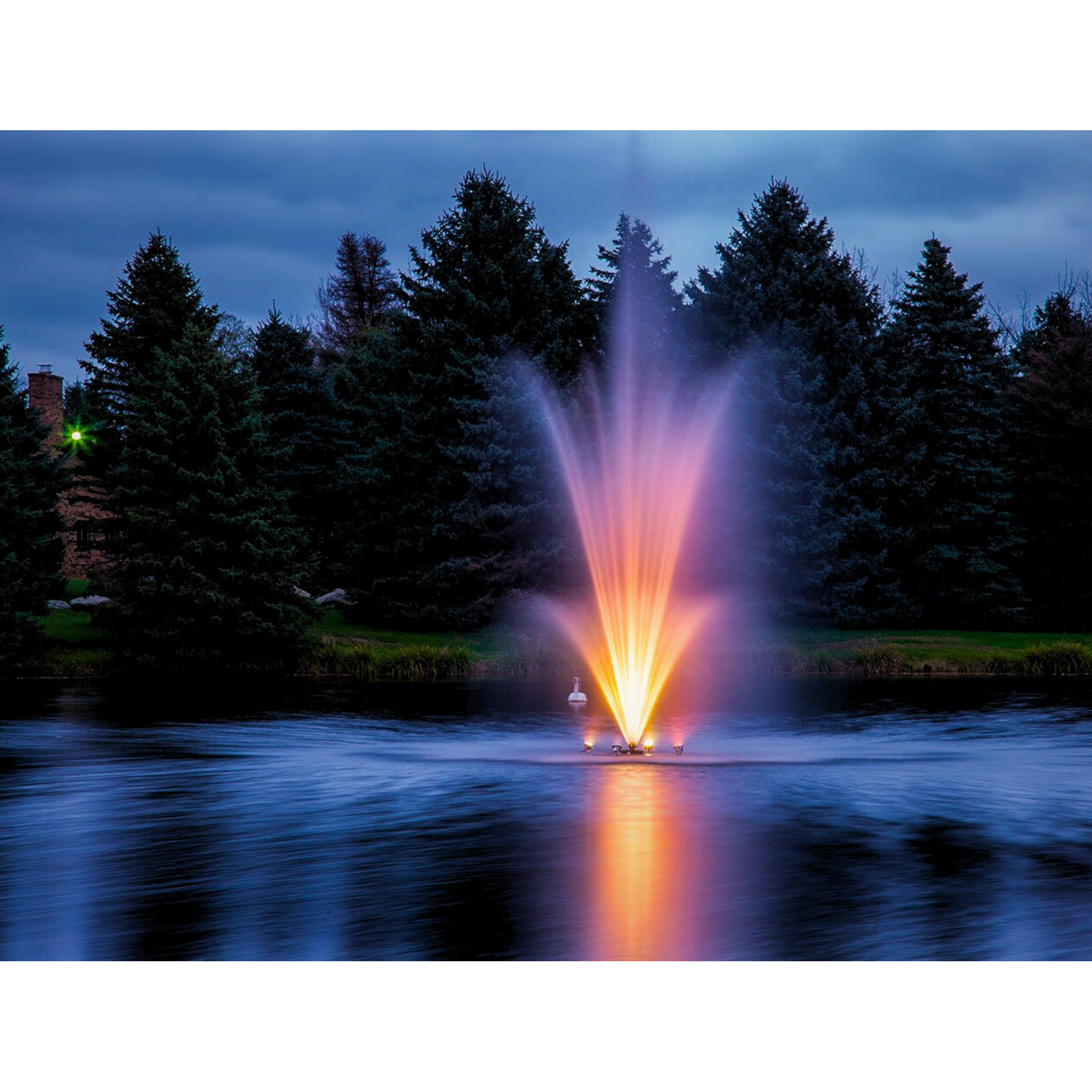 Scott Aerator Amherst Pond Fountain